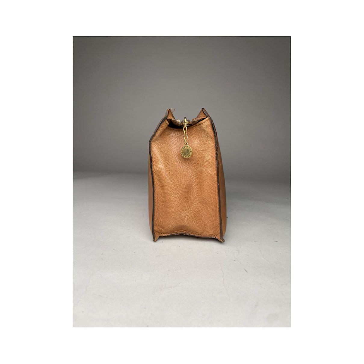 Bvlgari Serpenti Brown Leather Clutch Bag Size ONE SIZE - 3 Thumbnail