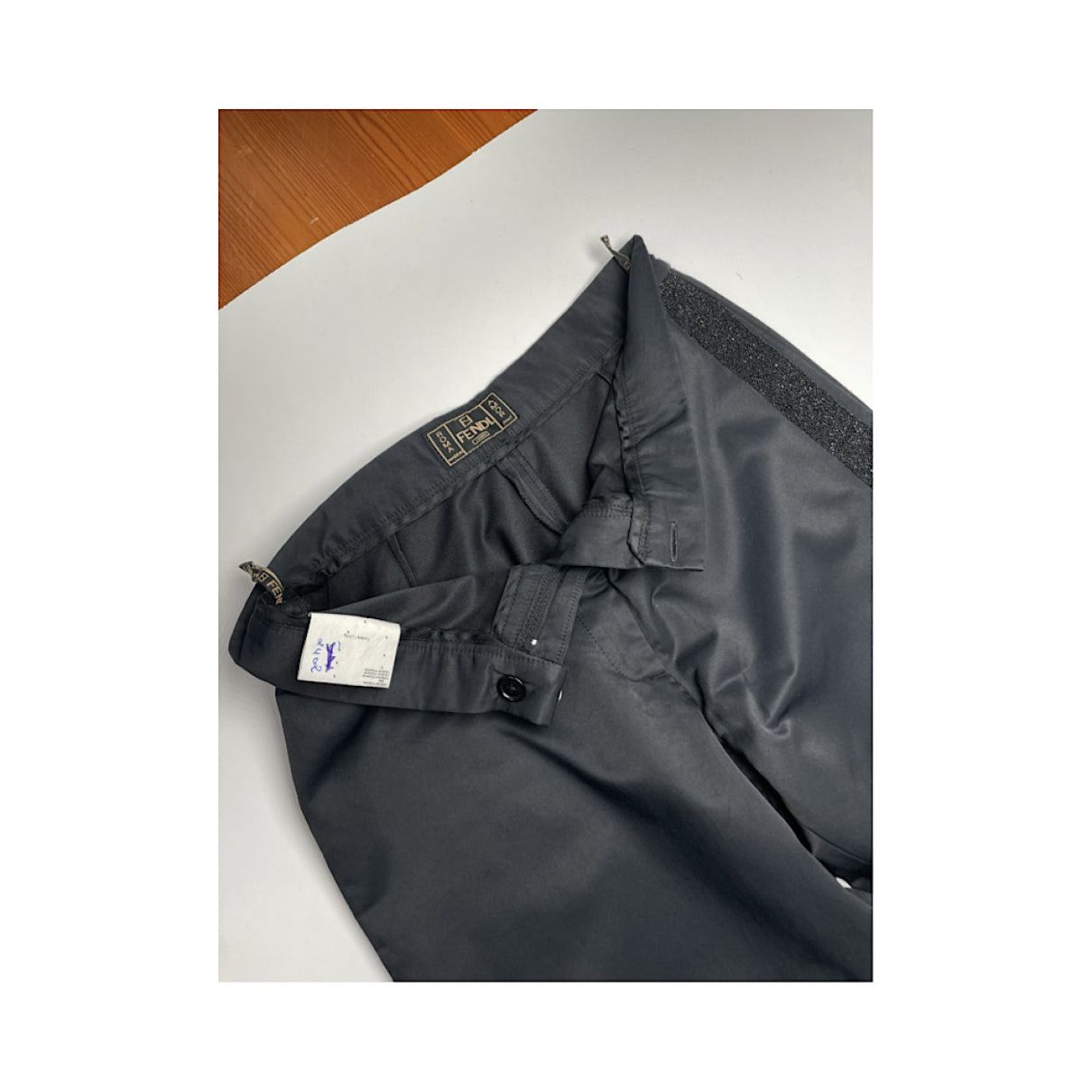 Fendi Black Polyester Trouser Size 30" / US 8 / IT 44 - 4 Thumbnail