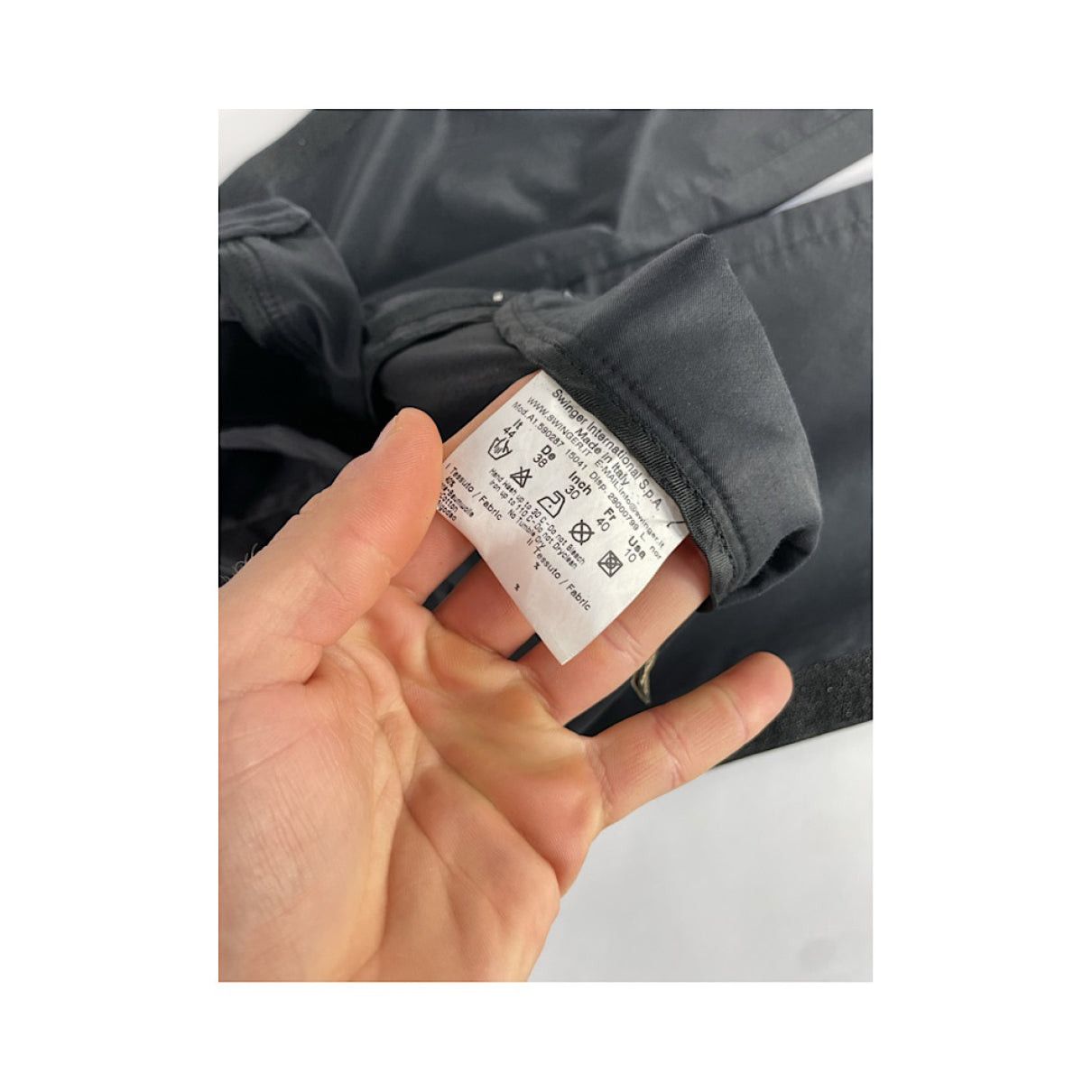 Fendi Black Polyester Trouser Size 30" / US 8 / IT 44 - 5 Thumbnail