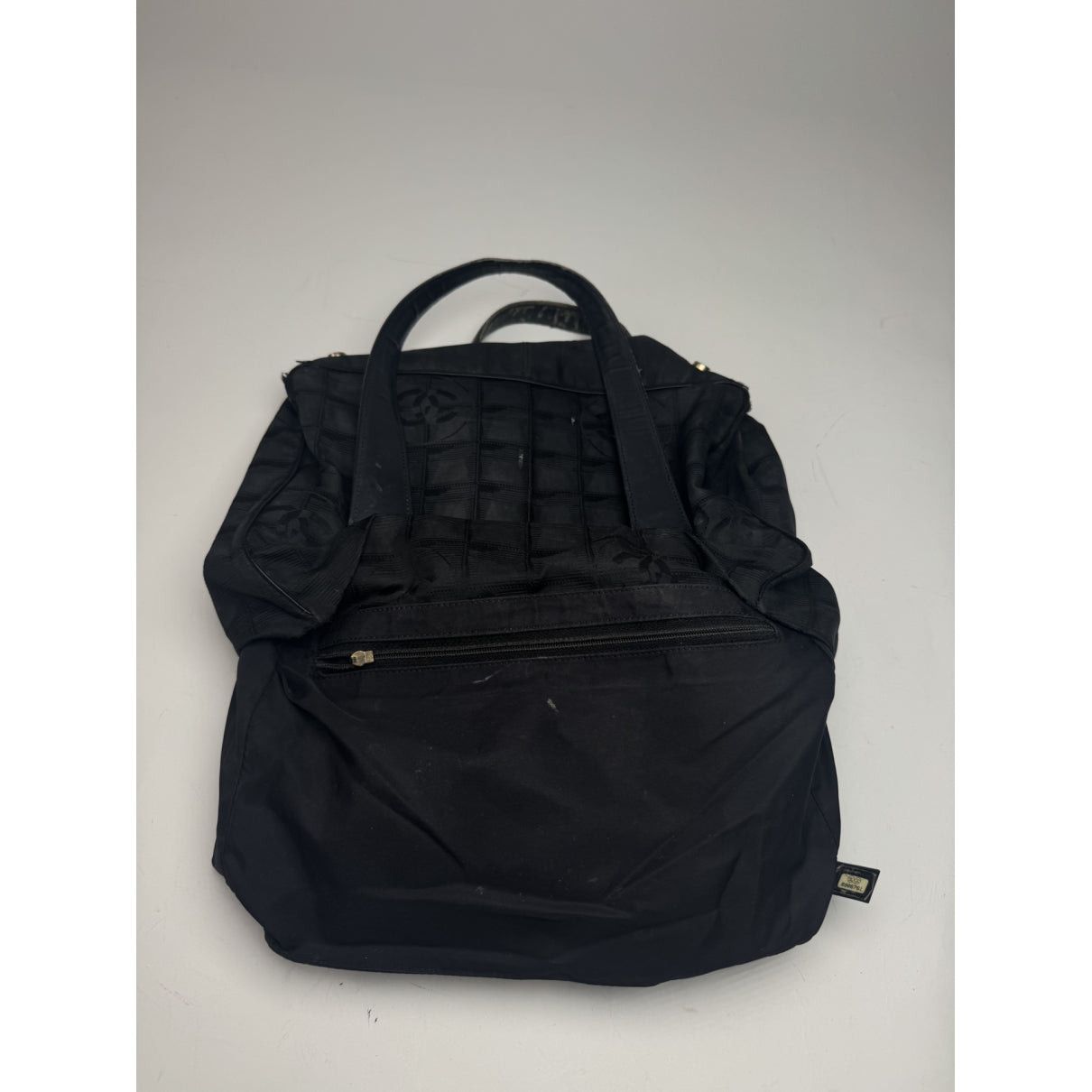 Chanel Black Cotton Handbag Size ONE SIZE - 5 Thumbnail
