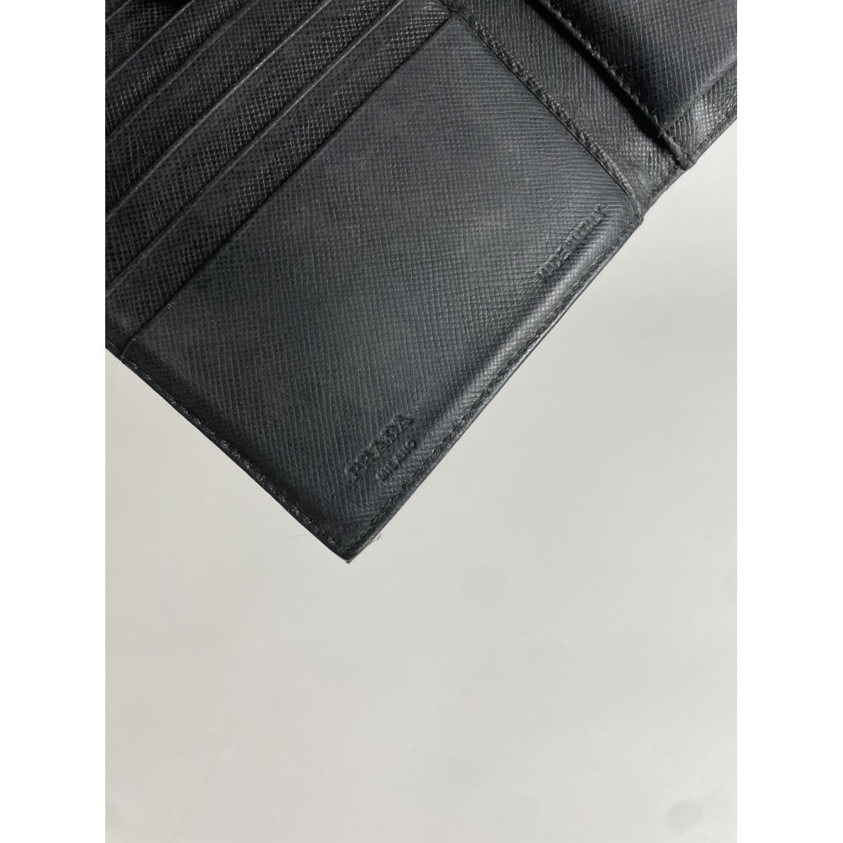 Prada Tessuto Black Leather Wallet Size ONE SIZE - 5 Thumbnail