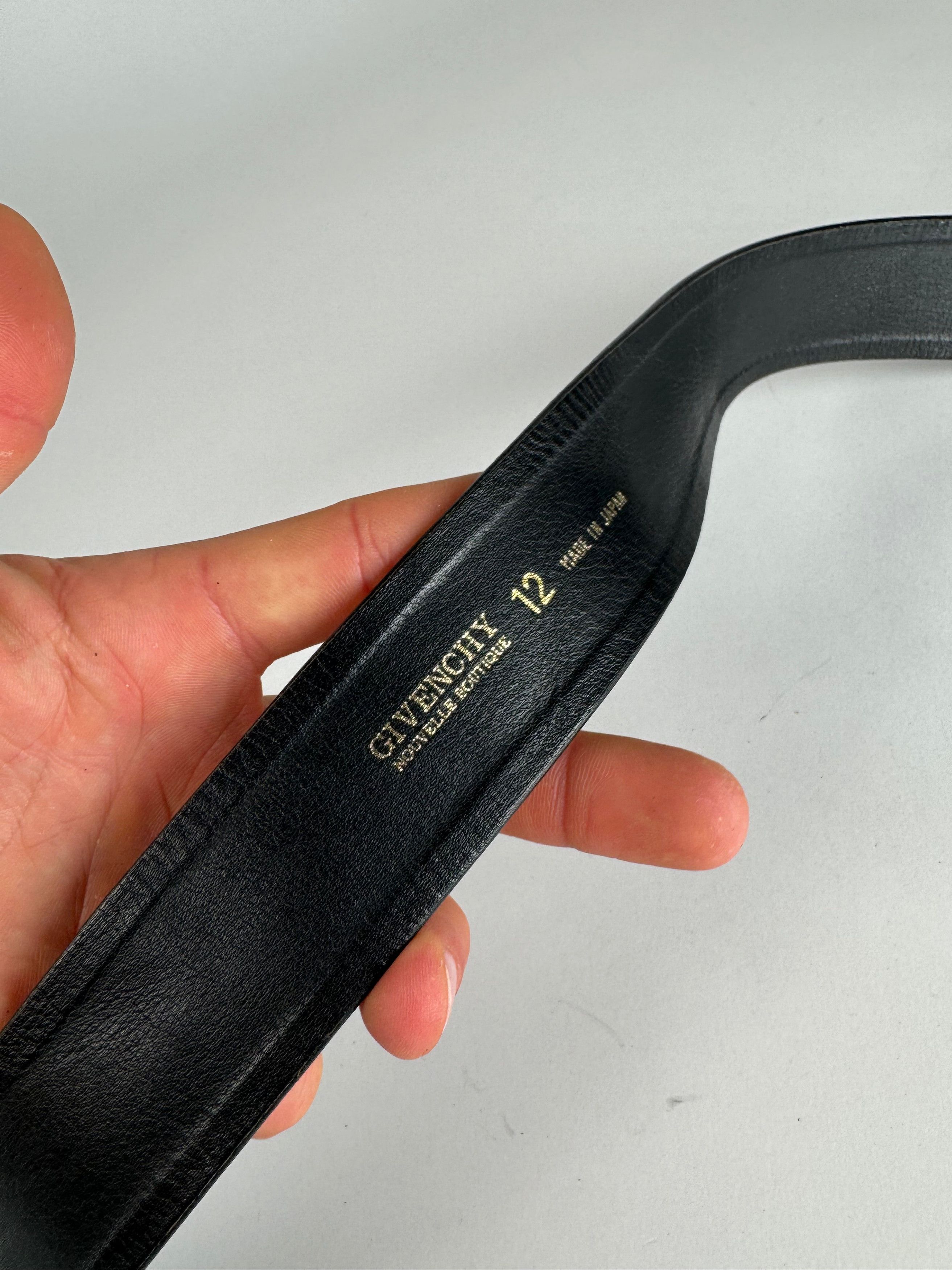 Givenchy Vintage Leather Belt Size ONE SIZE - 3 Thumbnail