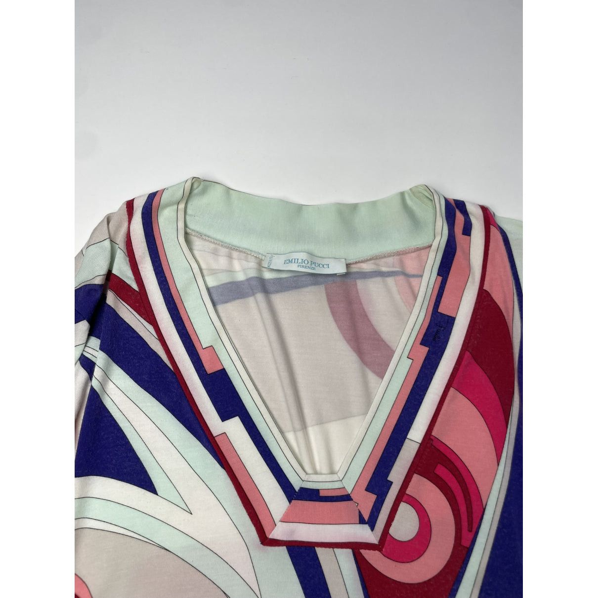 Emilio Pucci Multicolour Cotton Dresse Size XS / US 0-2 / IT 36-38 - 4 Thumbnail