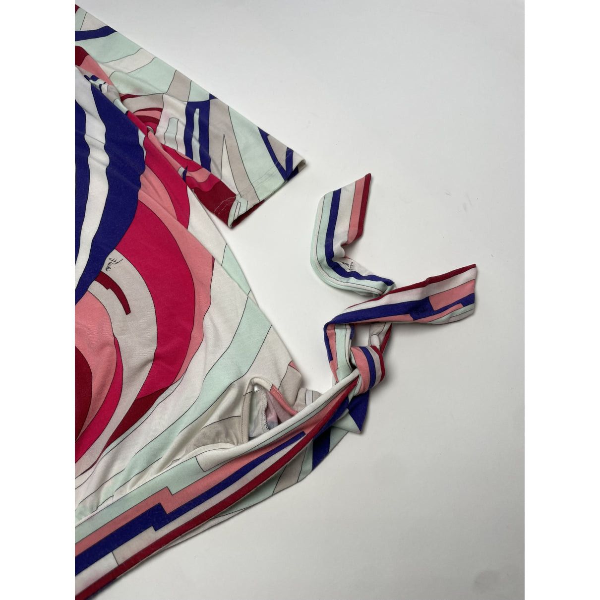 Emilio Pucci Multicolour Cotton Dresse Size XS / US 0-2 / IT 36-38 - 3 Thumbnail