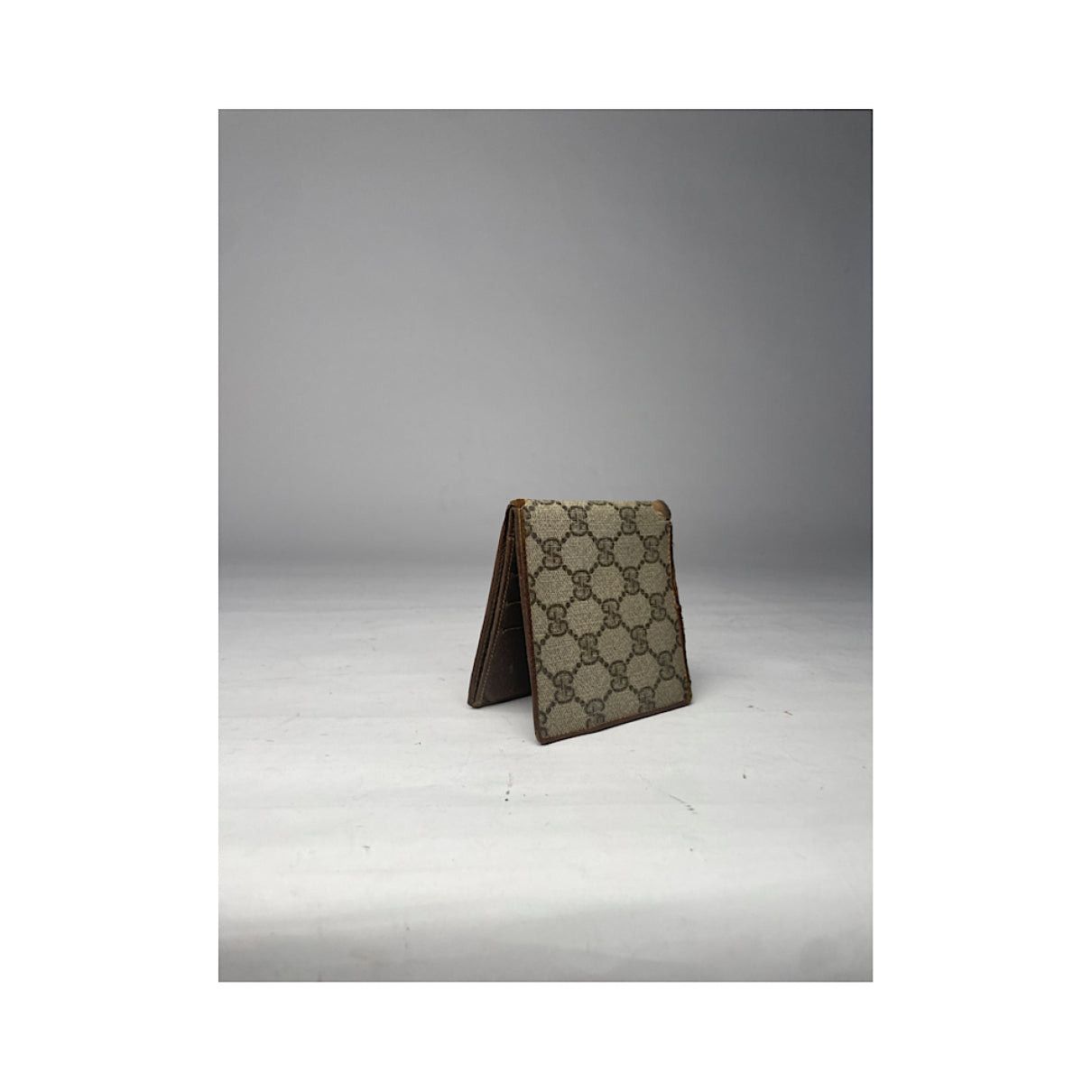 Gucci Neo Vintage Grey Leather Purse Size ONE SIZE - 3 Thumbnail