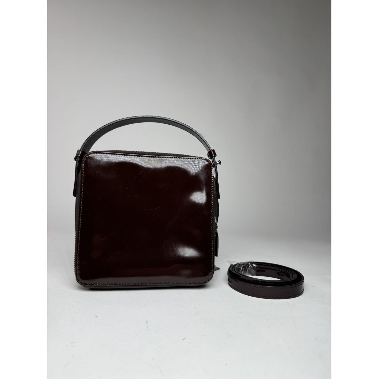 Celine Case flap Purple Patent Leather Handbag Size ONE SIZE - 5 Thumbnail