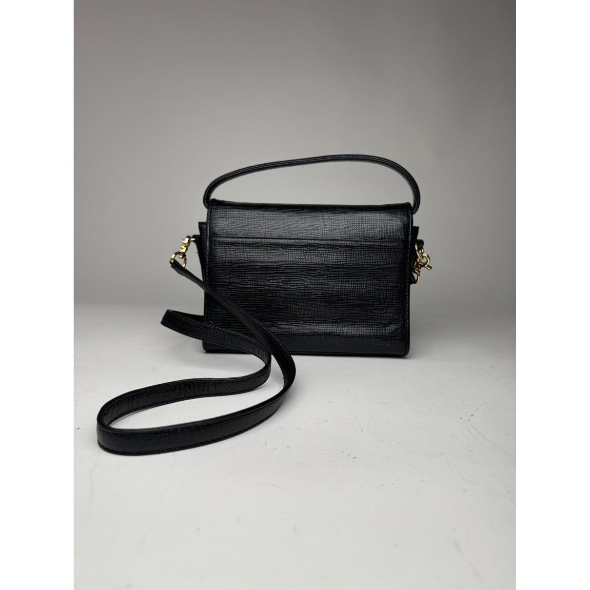 Courreges Courrèges Black Leather Handbag Size ONE SIZE - 4 Thumbnail