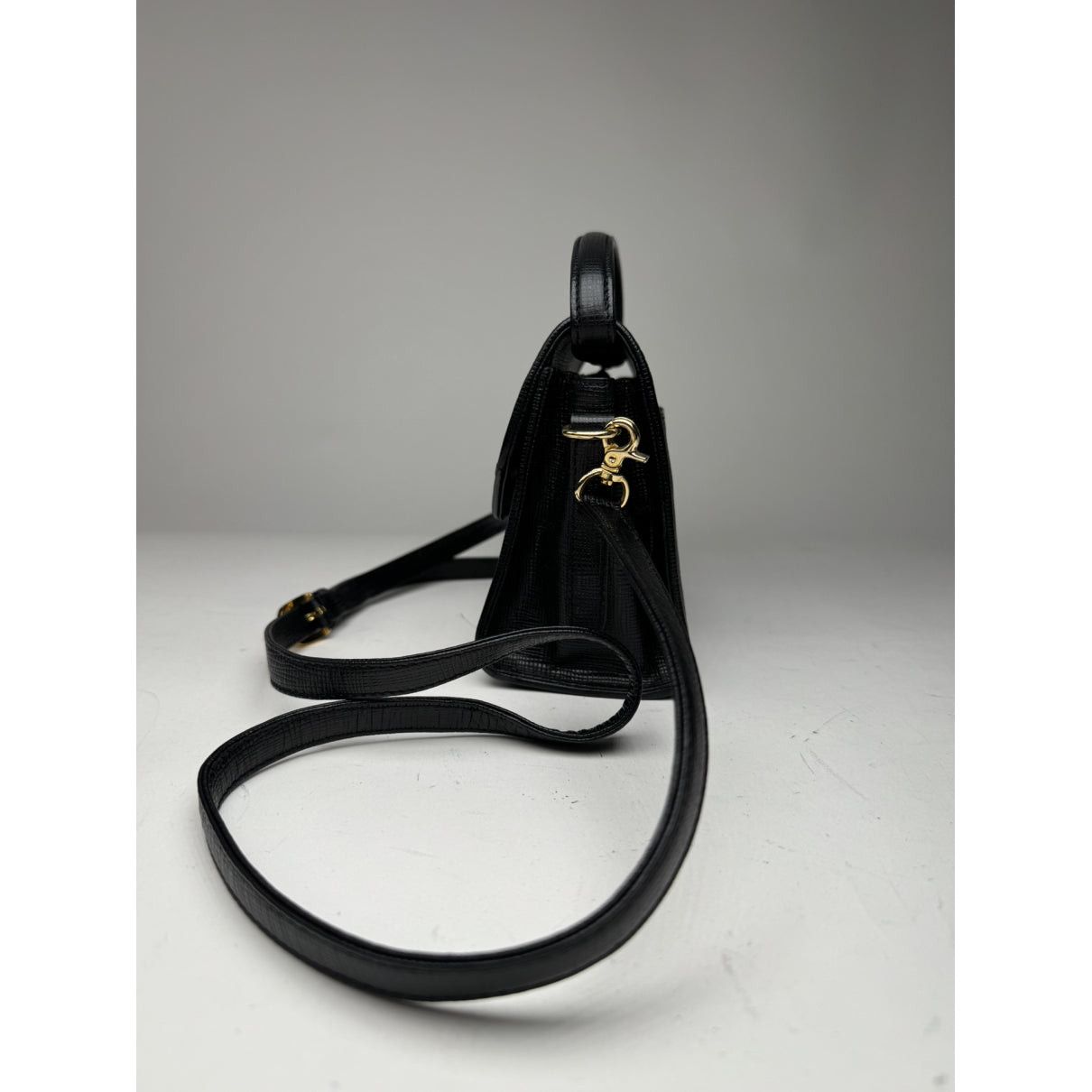 Courreges Courrèges Black Leather Handbag Size ONE SIZE - 3 Thumbnail