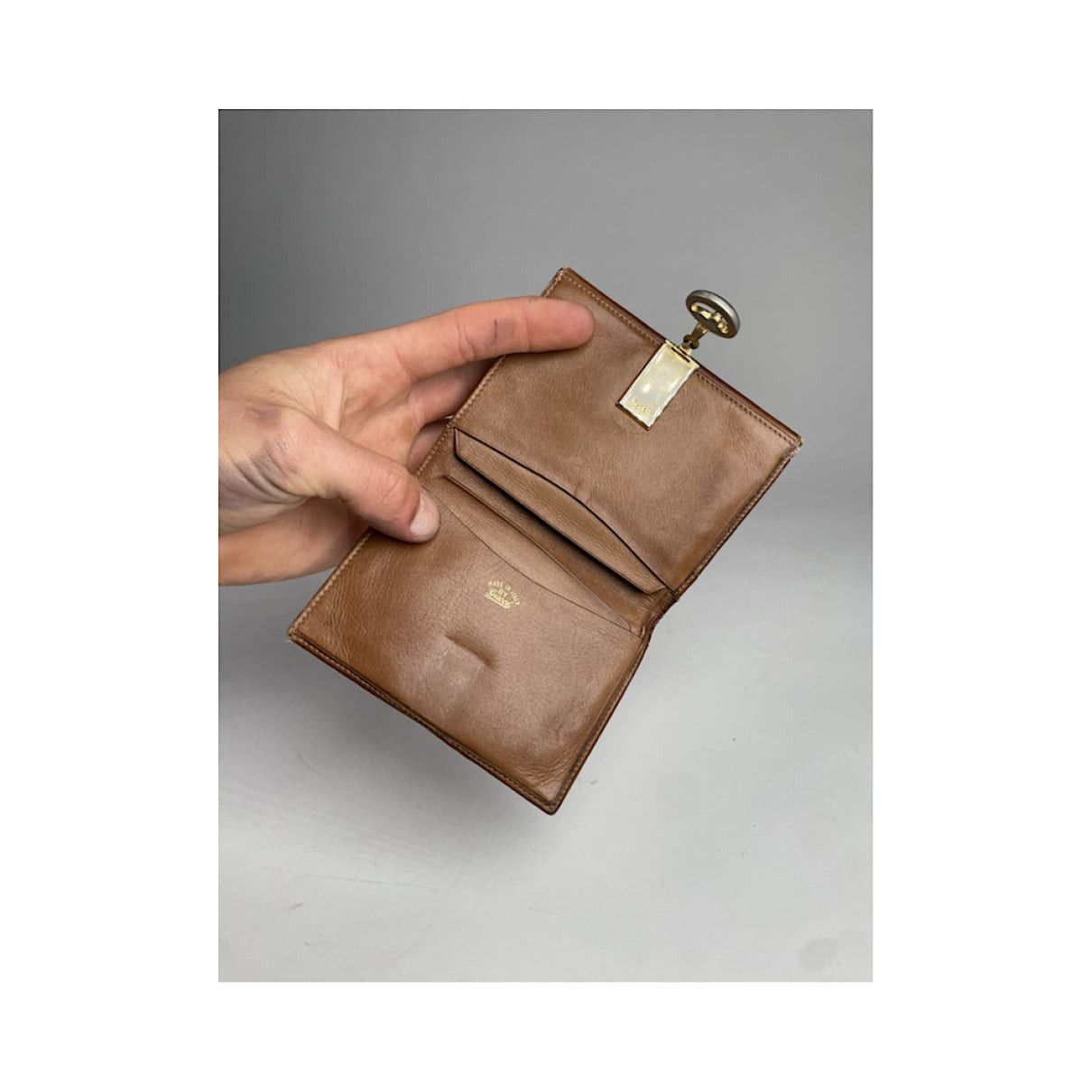 Gucci Neo Vintage Brown Leather Small Bag Size ONE SIZE - 3 Thumbnail