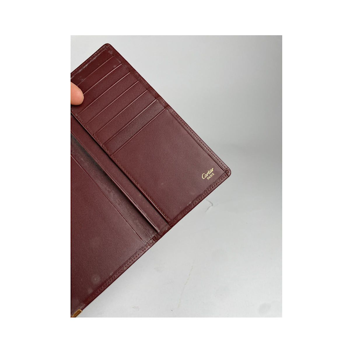 Cartier Burgundy Patent Leather Purse Size ONE SIZE - 4 Thumbnail