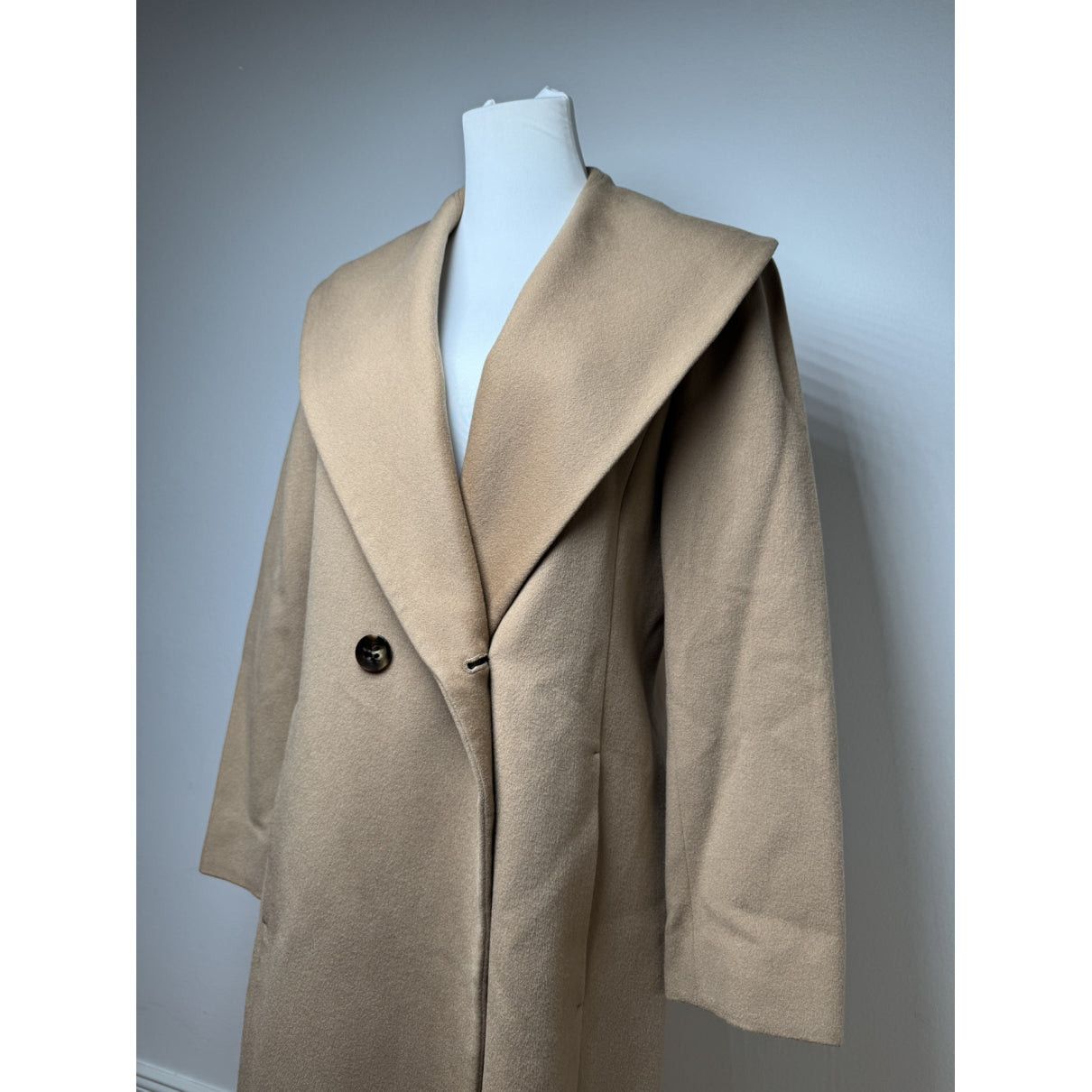 Loro Piana Camel Wool Coat Size M / US 6-8 / IT 42-44 - 2 Thumbnail