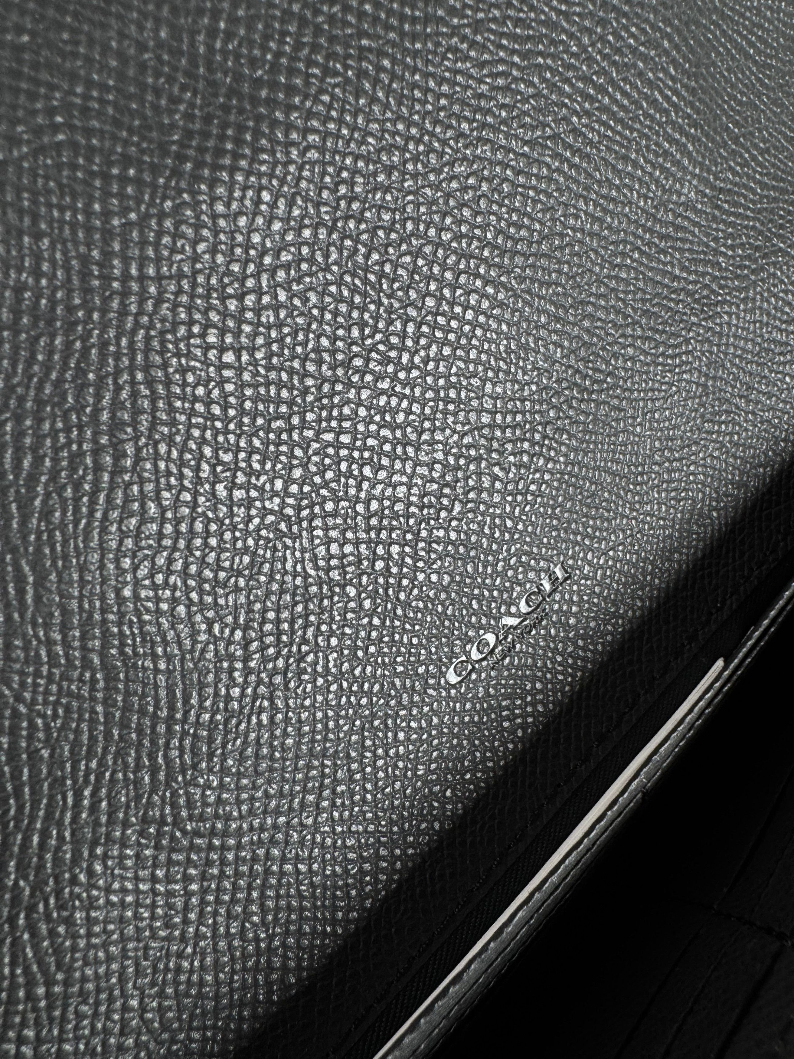 Coach Vintage Leather Wallet Black Size ONE SIZE - 5 Thumbnail