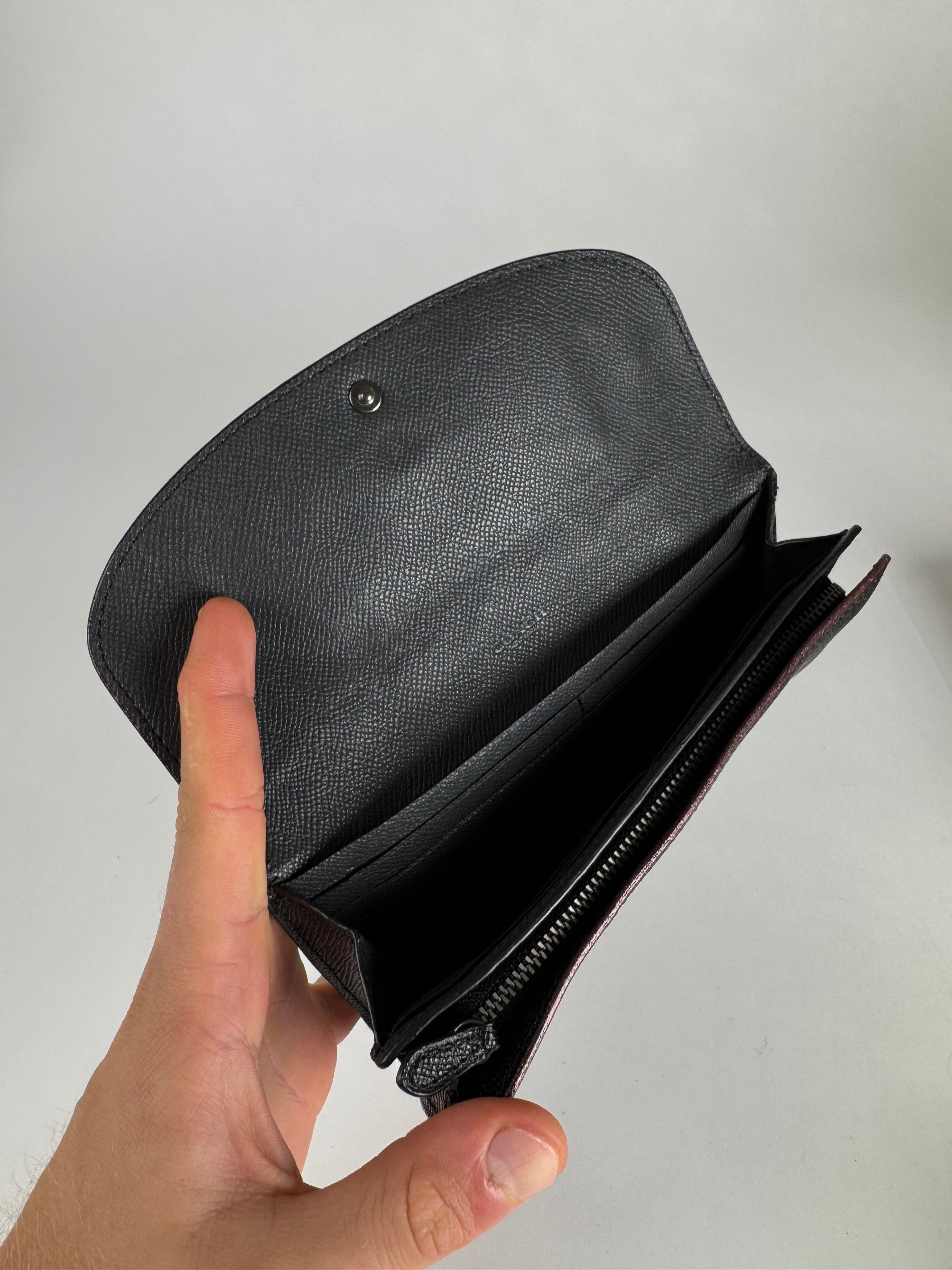 Coach Vintage Leather Wallet Black Size ONE SIZE - 4 Thumbnail