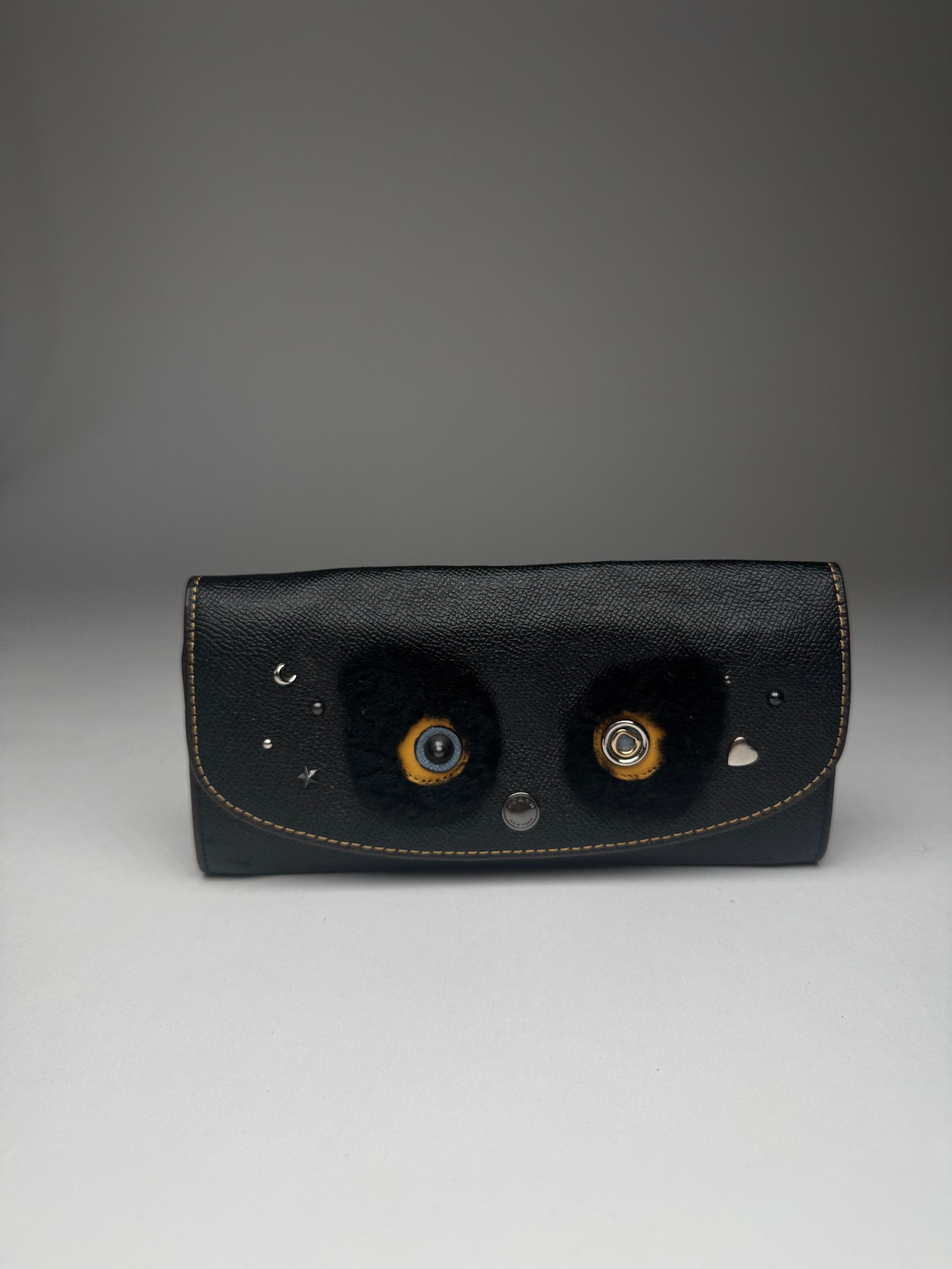 Coach Vintage Leather Wallet Black Size ONE SIZE - 10 Thumbnail