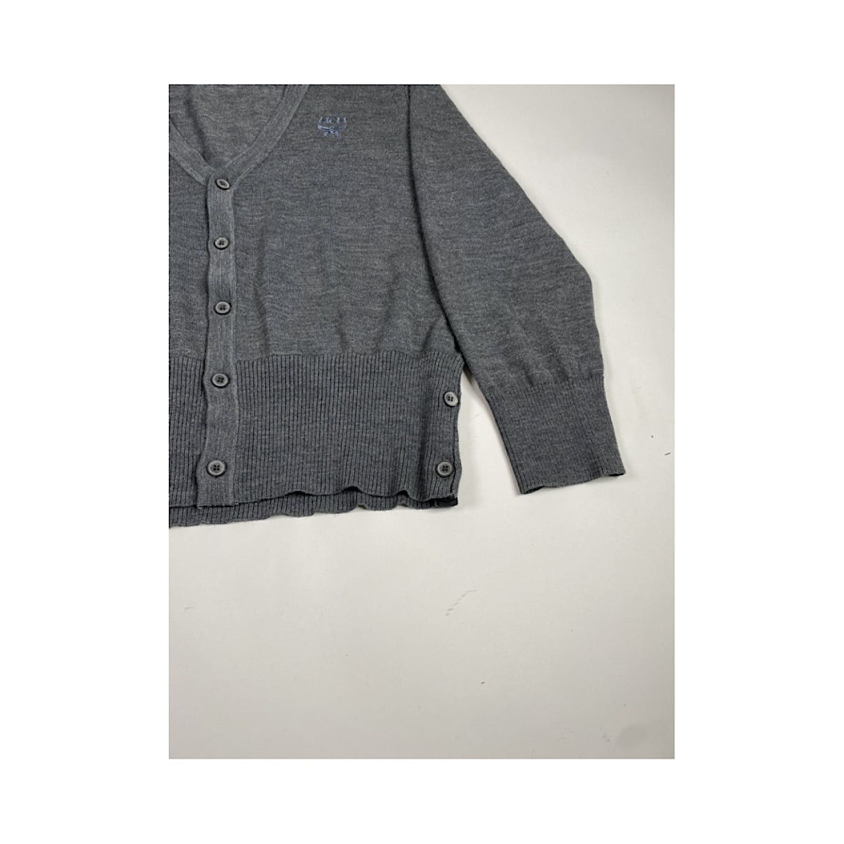 MCM Grey Wool Knitwear & Sweatshirt Size L / US 10 / IT 46 - 3 Thumbnail