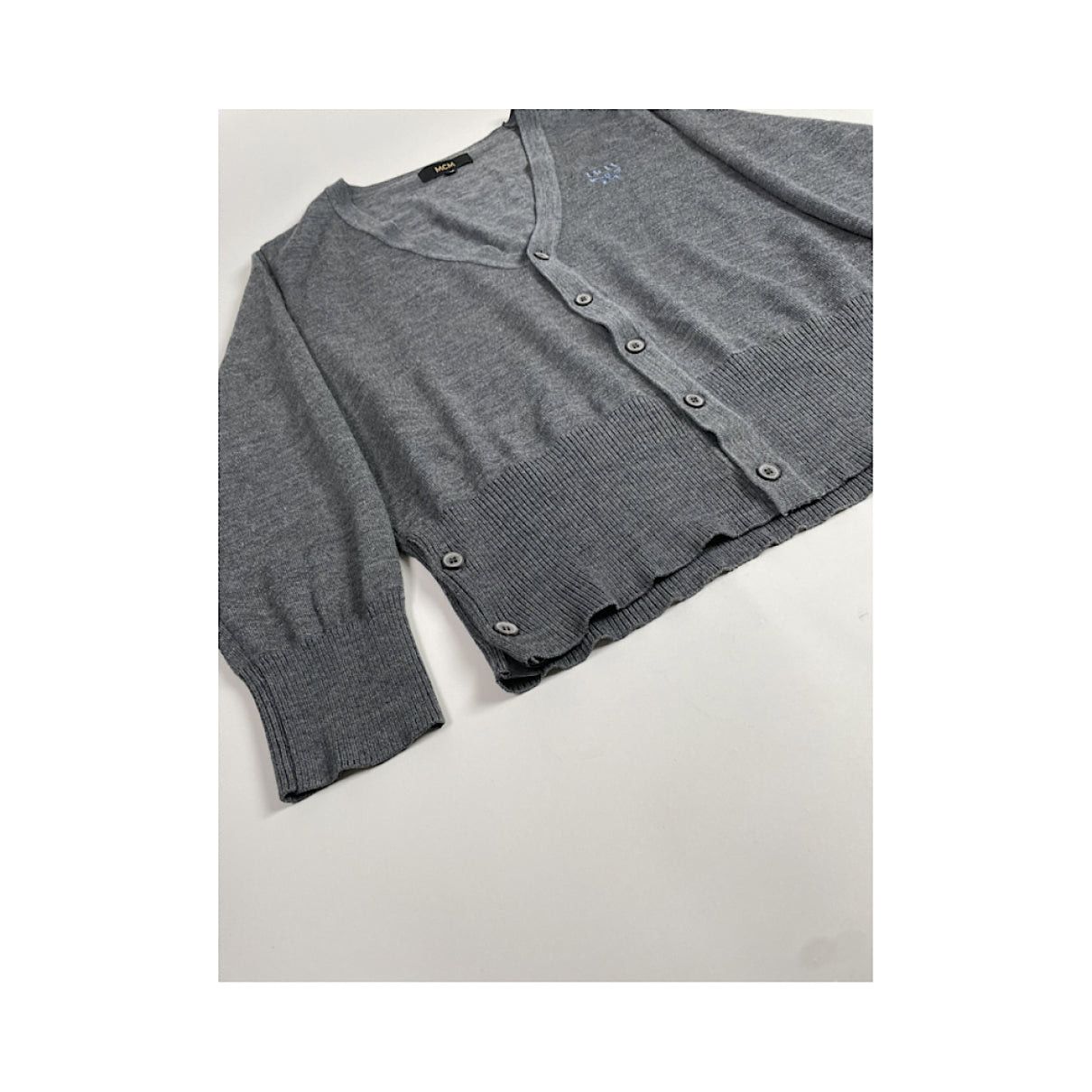 MCM Grey Wool Knitwear & Sweatshirt Size L / US 10 / IT 46 - 5 Thumbnail