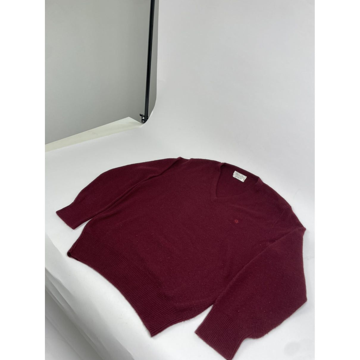 Other Dior Homme Burgundy Wool Knitwear & Sweatshirt Size L / US 10 / IT 46 - 4 Thumbnail