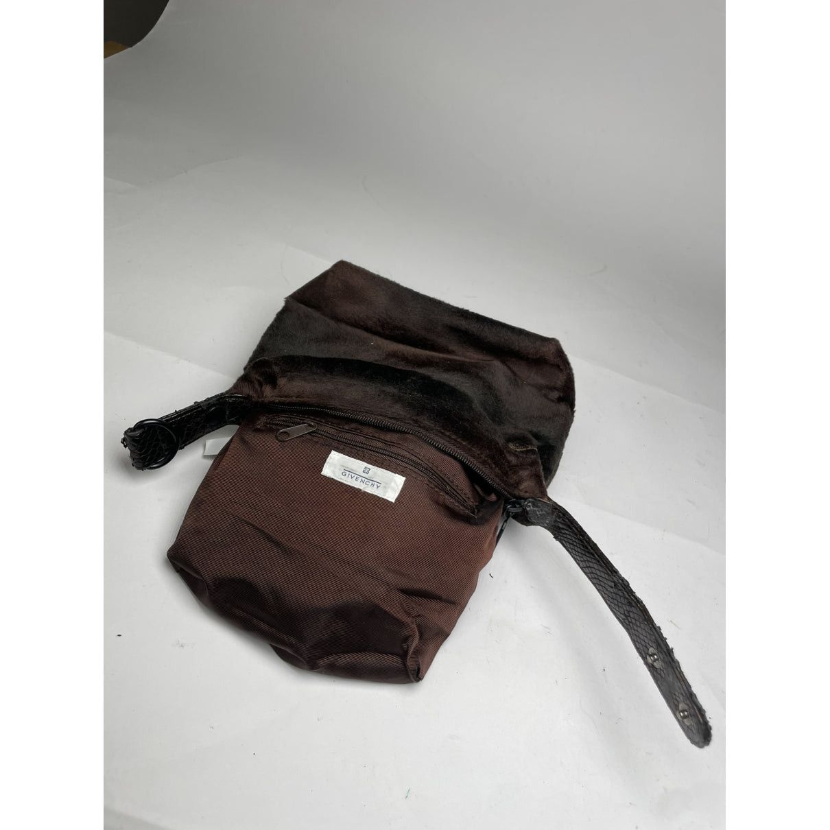 Givenchy Brown Fur Handbag Size ONE SIZE - 2 Thumbnail