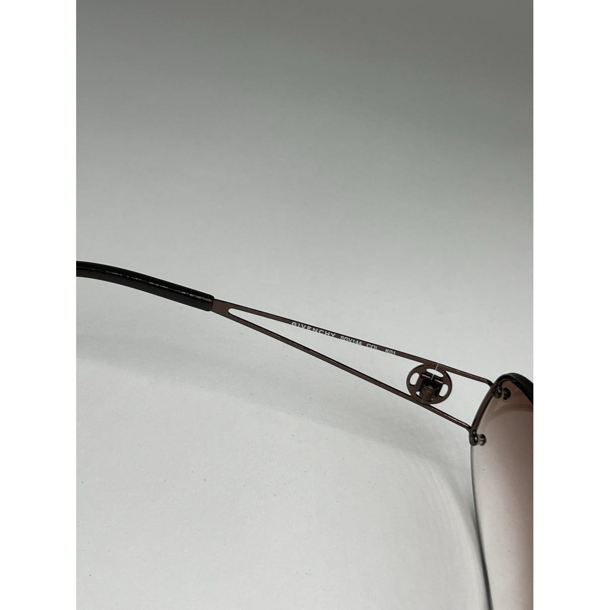 Givenchy Black Metal Sunglasses Size ONE SIZE - 4 Thumbnail