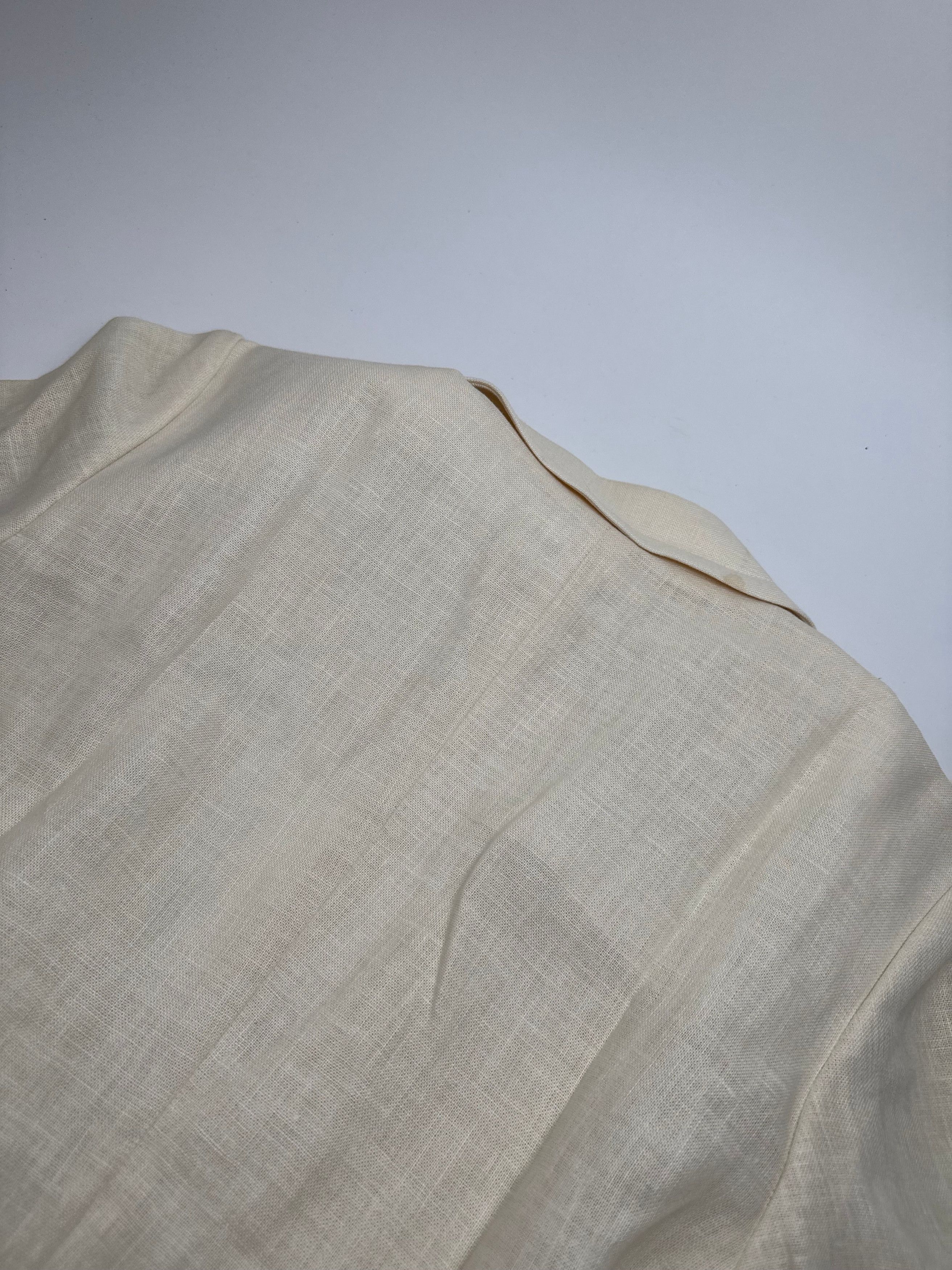 Other Vintage Yves Saint Laurent Linen Short coat M Size M / US 6-8 / IT 42-44 - 11 Thumbnail
