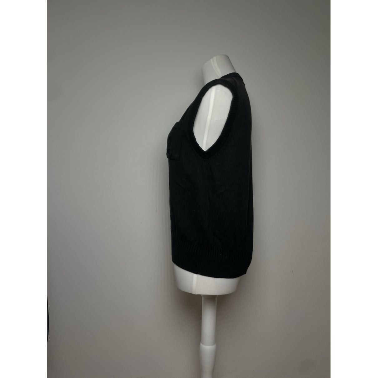Dior J'adore Black Cotton Top Size M / US 6-8 / IT 42-44 - 2 Thumbnail