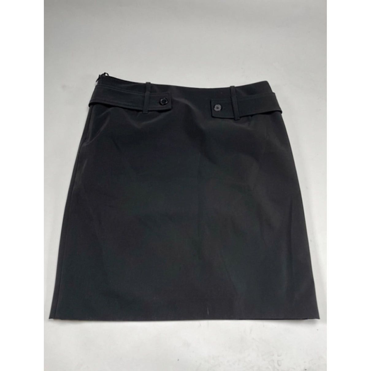 Prada Black Cotton Skirt Size 34" / US 12 / IT 48 - 2 Thumbnail