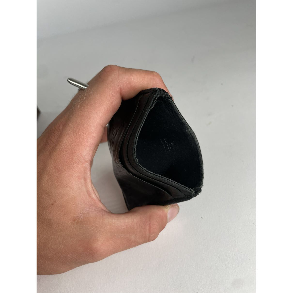 Gucci Jackie 1961 Black Leather Purse Size ONE SIZE - 4 Thumbnail