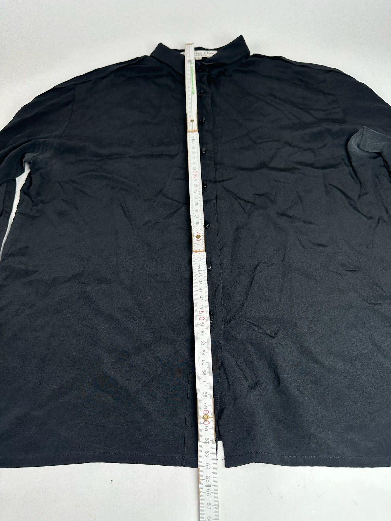 Dior Vintage Silk Shirt Black M Size L / US 10 / IT 46 - 10 Thumbnail