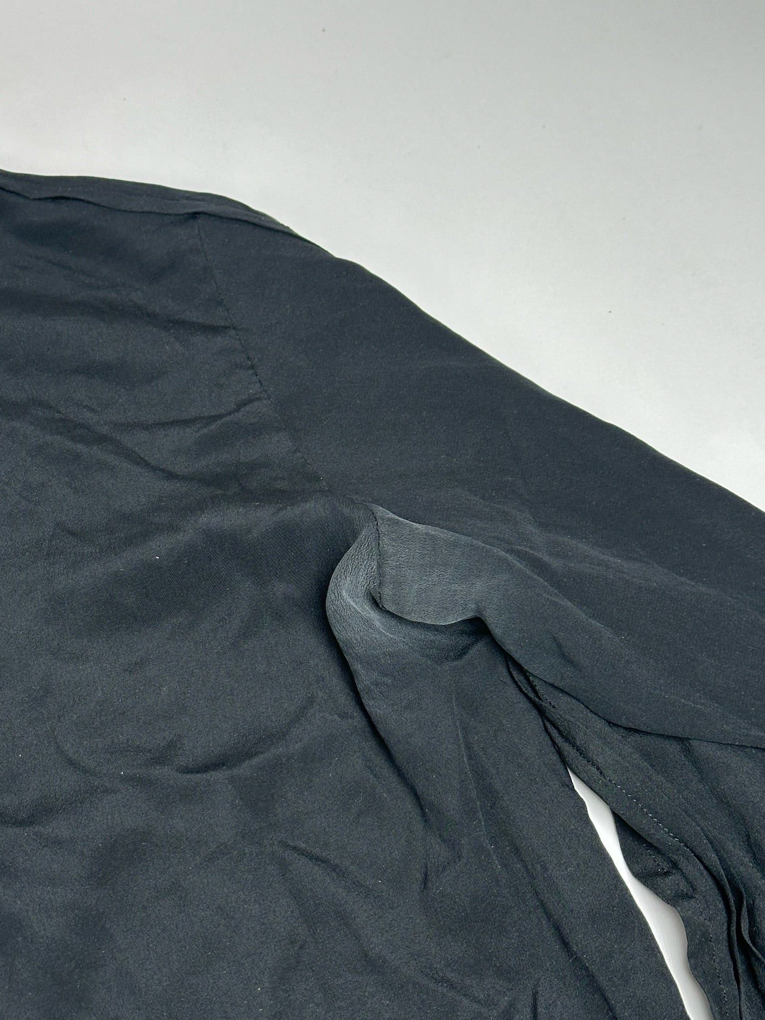 Dior Vintage Silk Shirt Black M Size L / US 10 / IT 46 - 9 Thumbnail