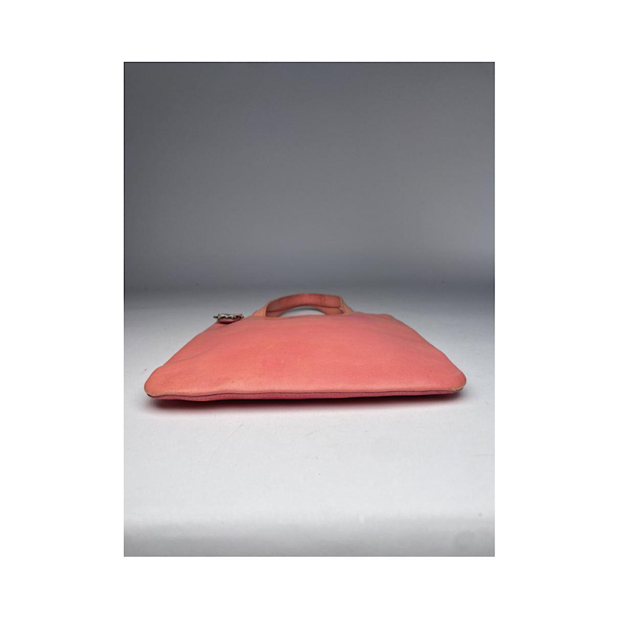 Marc Jacobs The Tag Tote Pink Leather Handbag Size ONE SIZE - 5 Thumbnail
