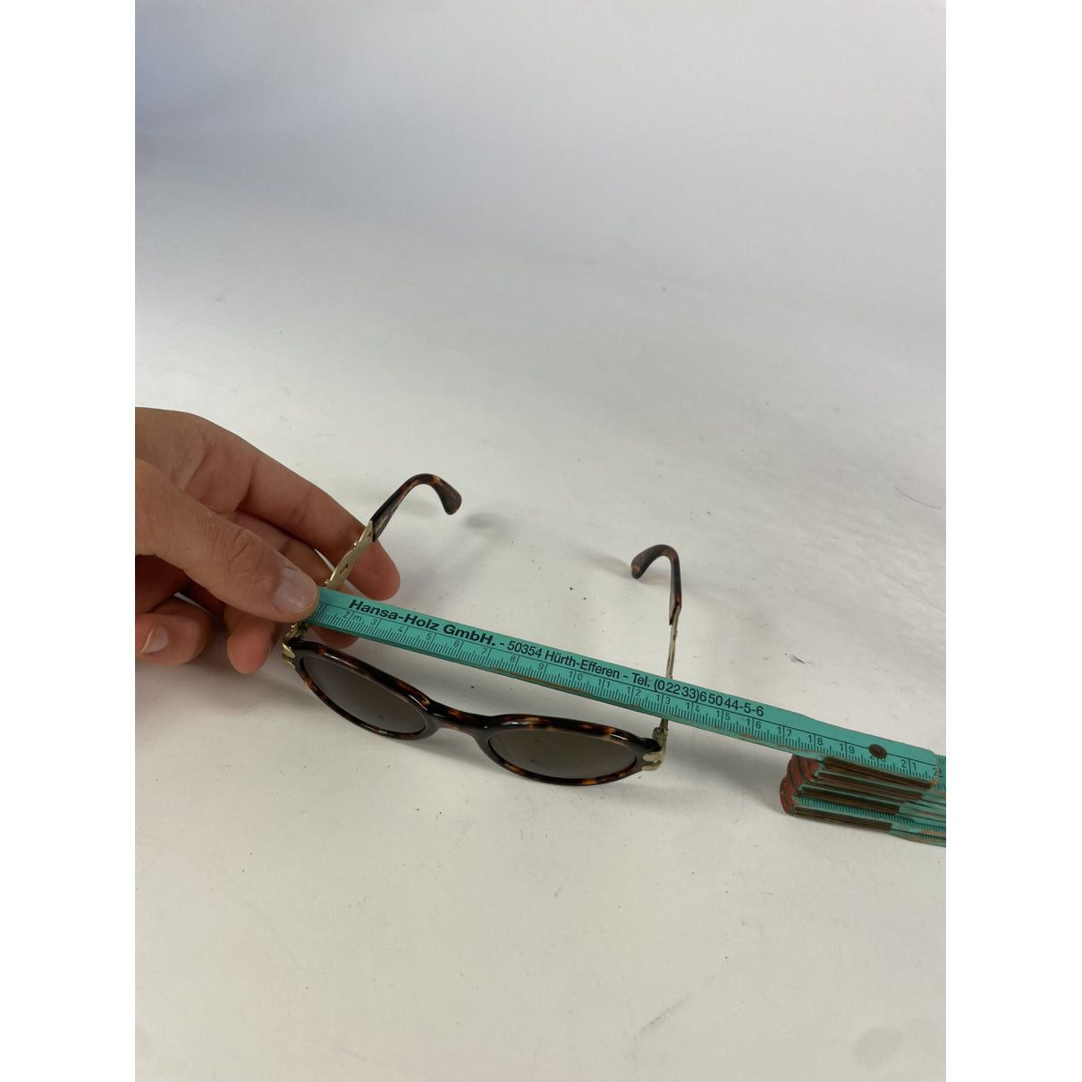 Fendi Brown Metal Sunglasses Size ONE SIZE - 5 Thumbnail