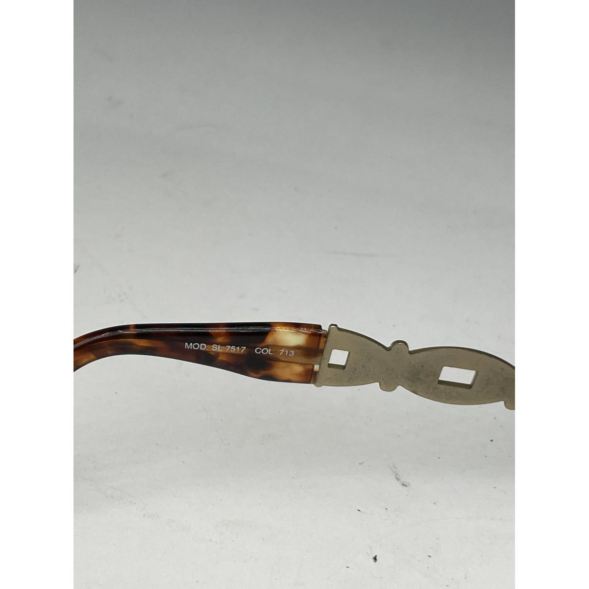 Fendi Brown Metal Sunglasses Size ONE SIZE - 2 Thumbnail