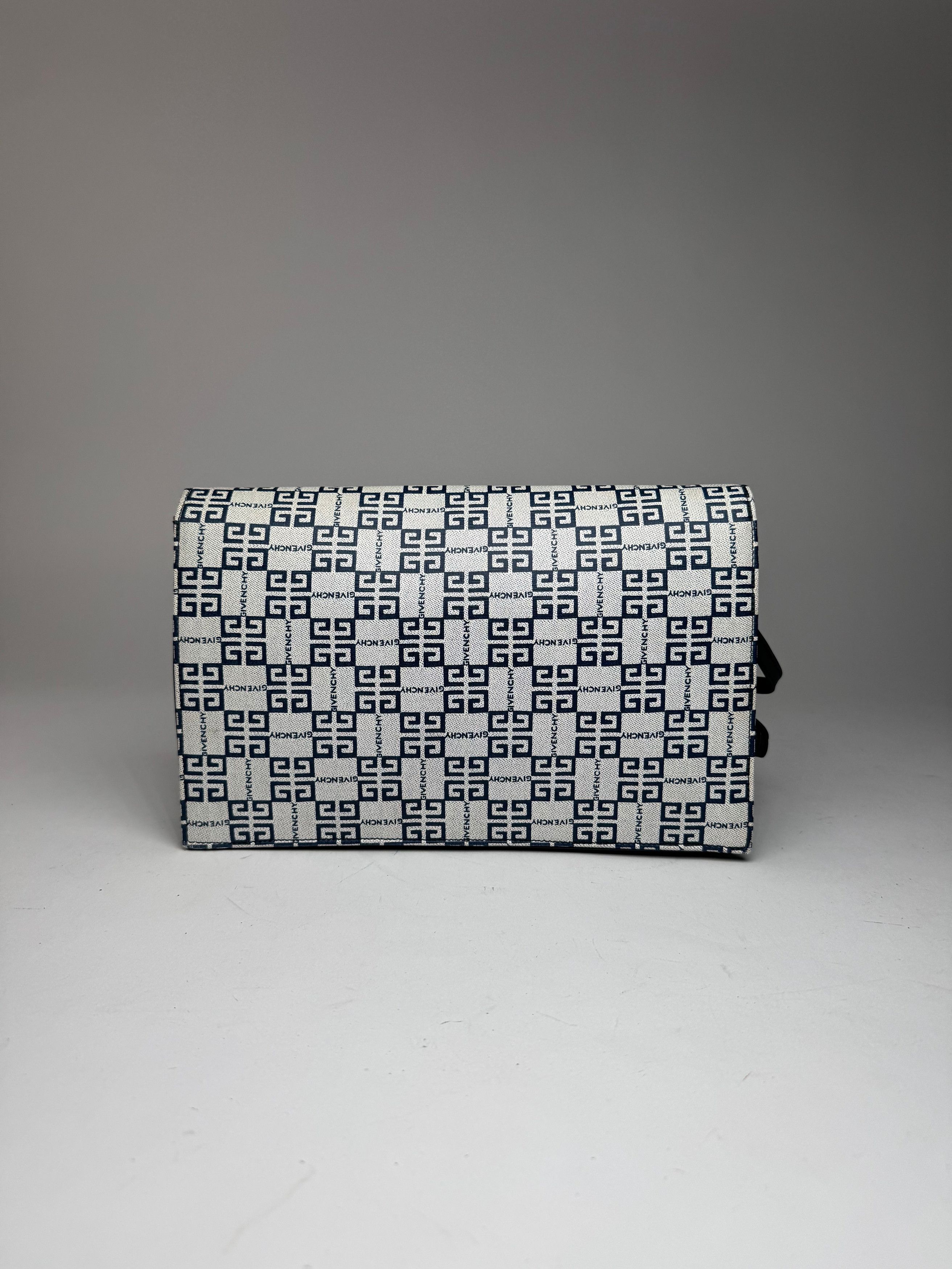 Givenchy Vintage 4G Monogramm Leather Bag White Navy Black Size ONE SIZE - 2 Thumbnail