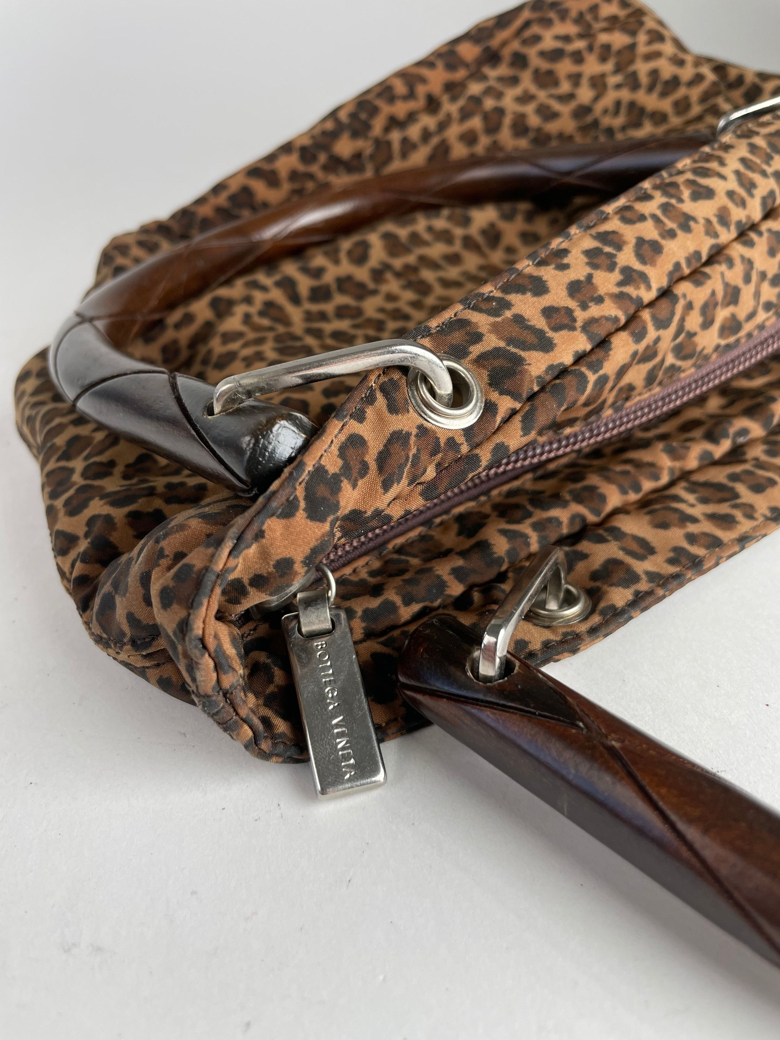 Bottega Veneta Vintage Campana Bag Leopard Size ONE SIZE - 12 Thumbnail