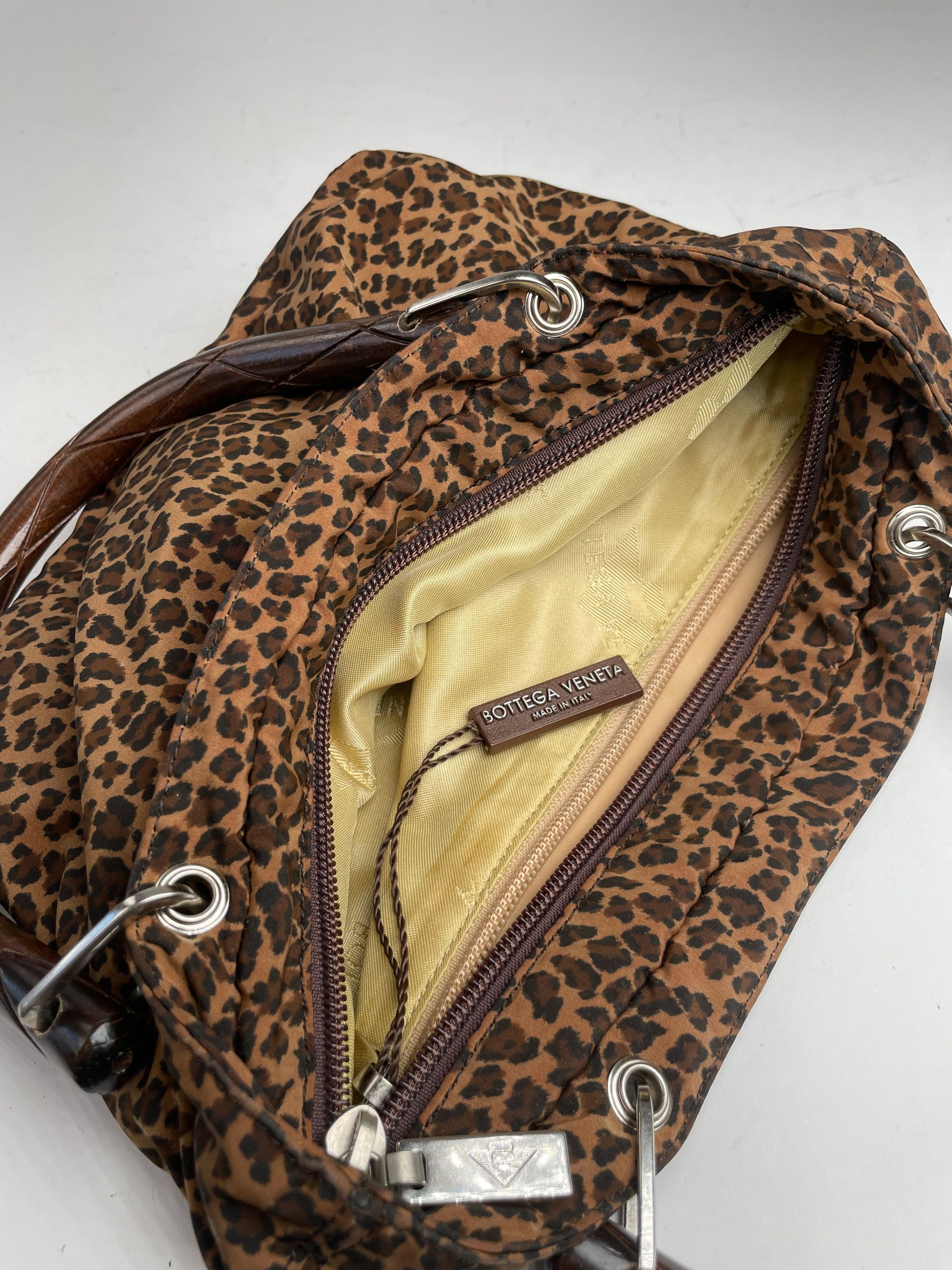 Bottega Veneta Vintage Campana Bag Leopard Size ONE SIZE - 3 Thumbnail