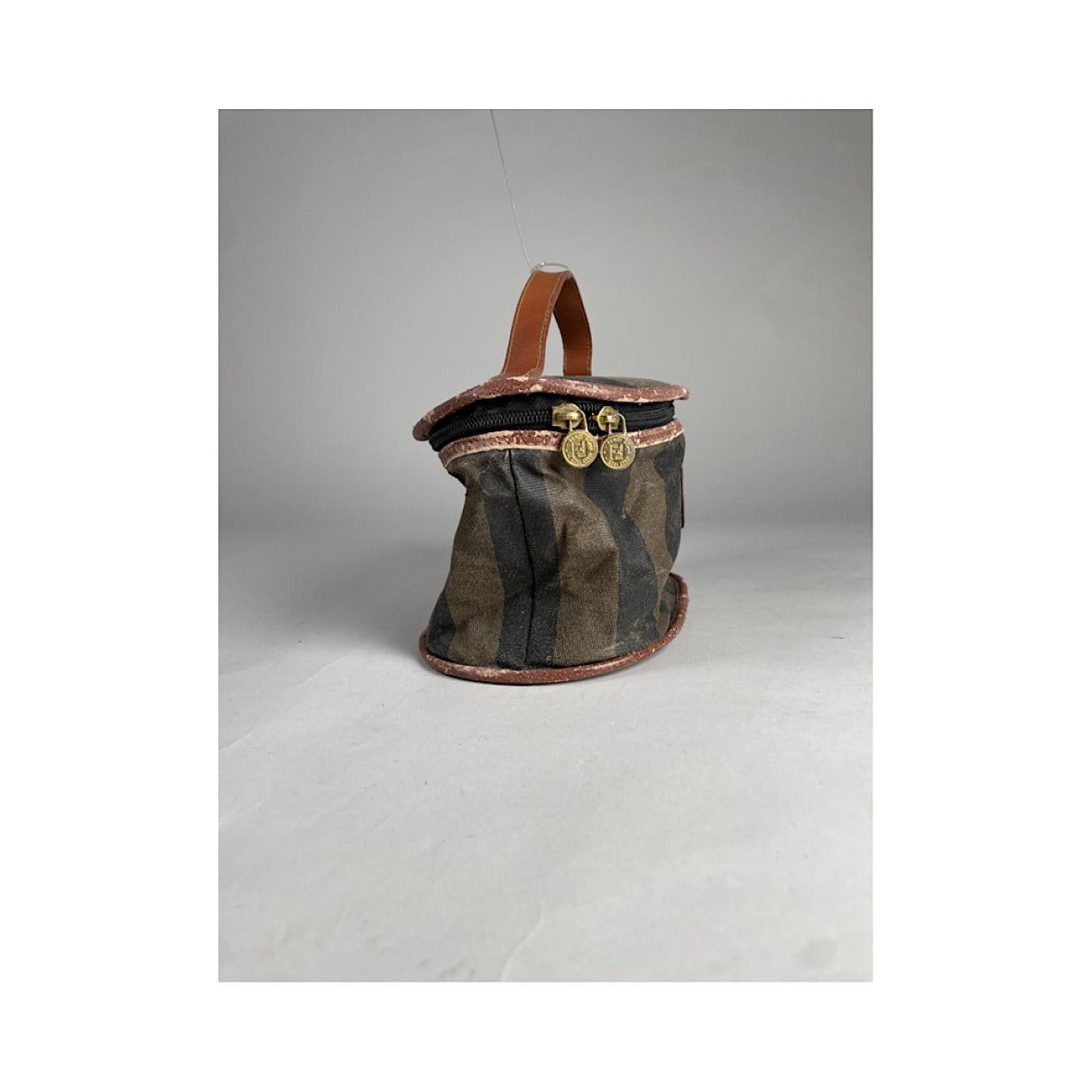 Fendi Baguette Brown Leather Handbag Size ONE SIZE - 2 Thumbnail
