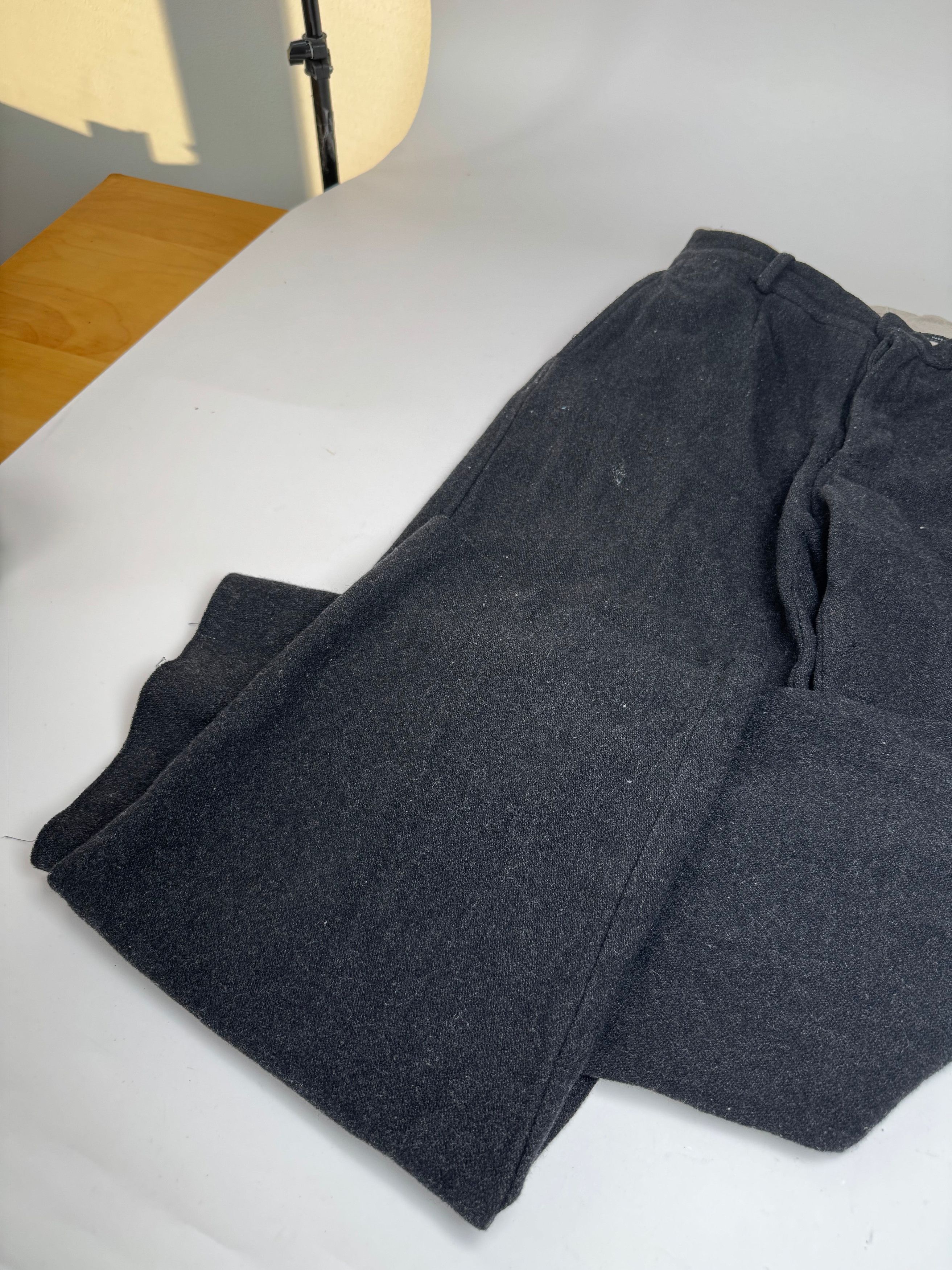 Dolce & Gabbana Vintage Wool Pants Black 46/S Size 34" / US 12 / IT 48 - 15 Thumbnail