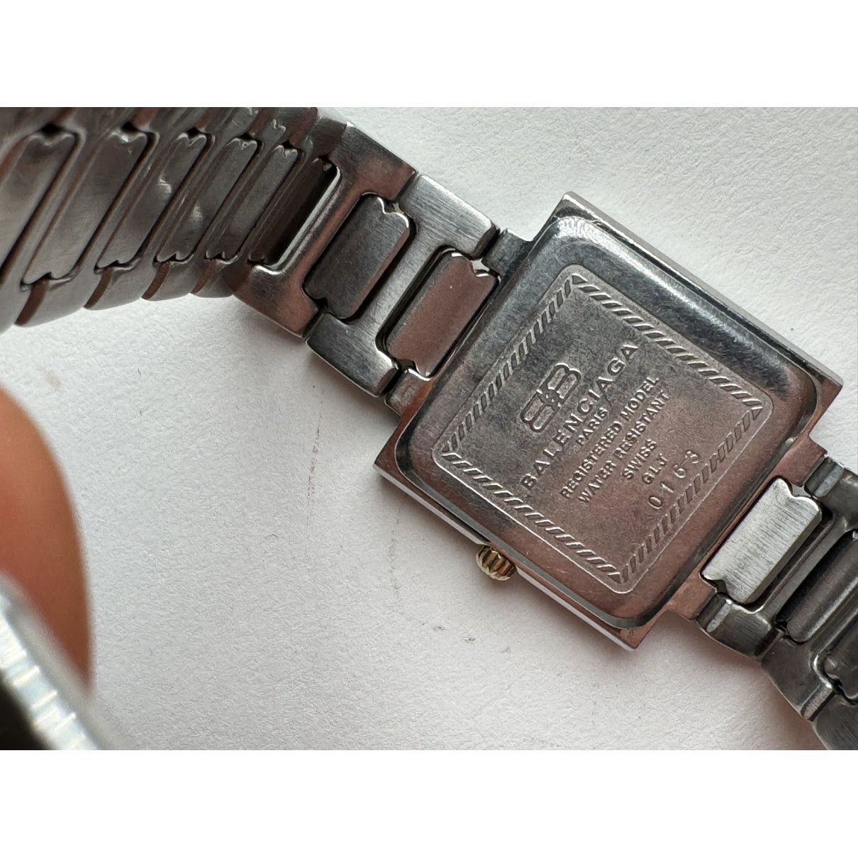 Balenciaga Silver Steel Watche Size ONE SIZE - 4 Thumbnail