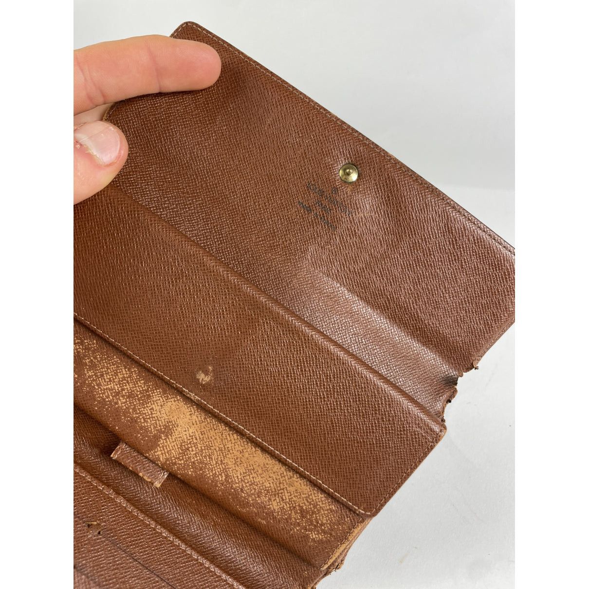 Louis Vuitton Flore Brown Leather Wallet Size ONE SIZE - 5 Thumbnail