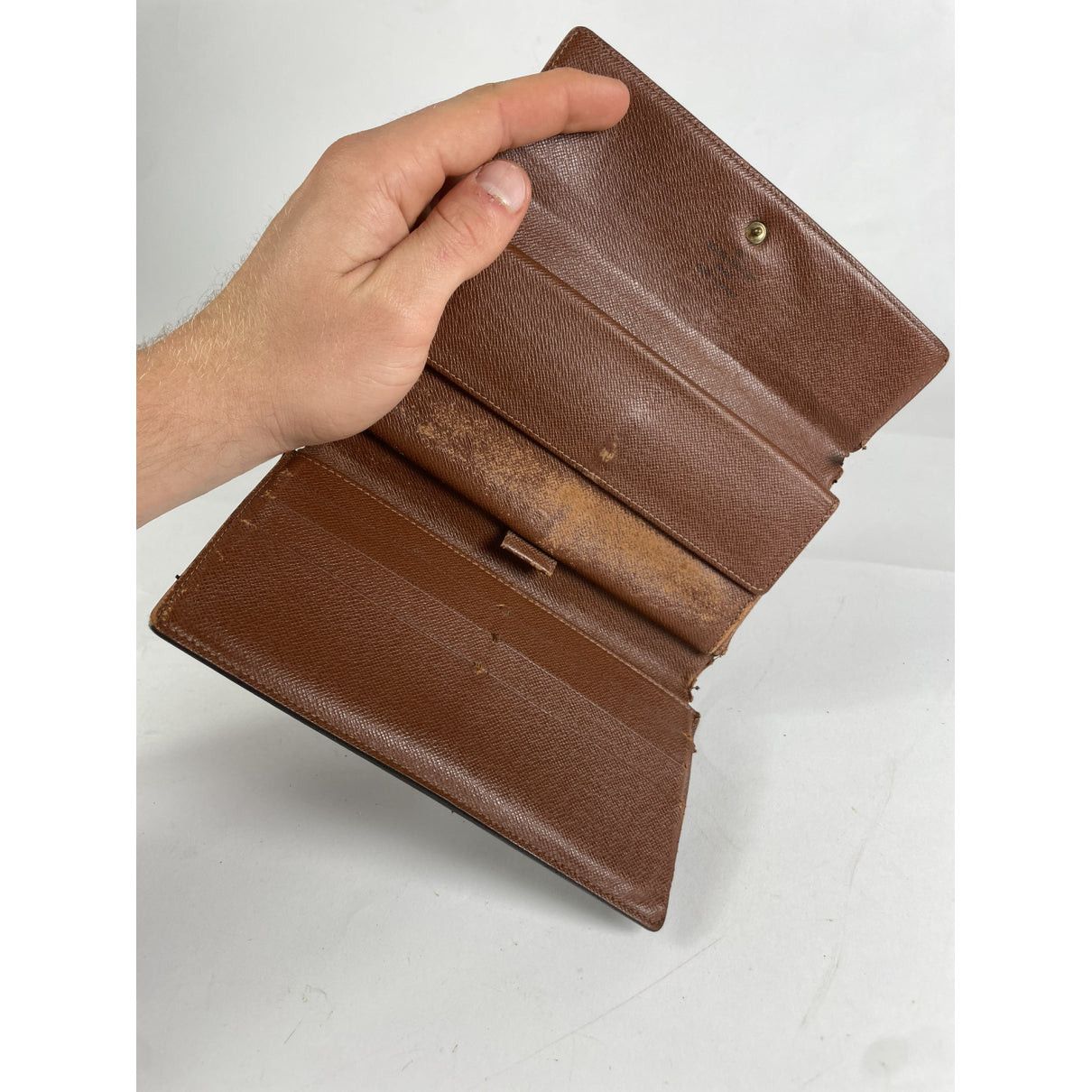 Louis Vuitton Flore Brown Leather Wallet Size ONE SIZE - 4 Thumbnail