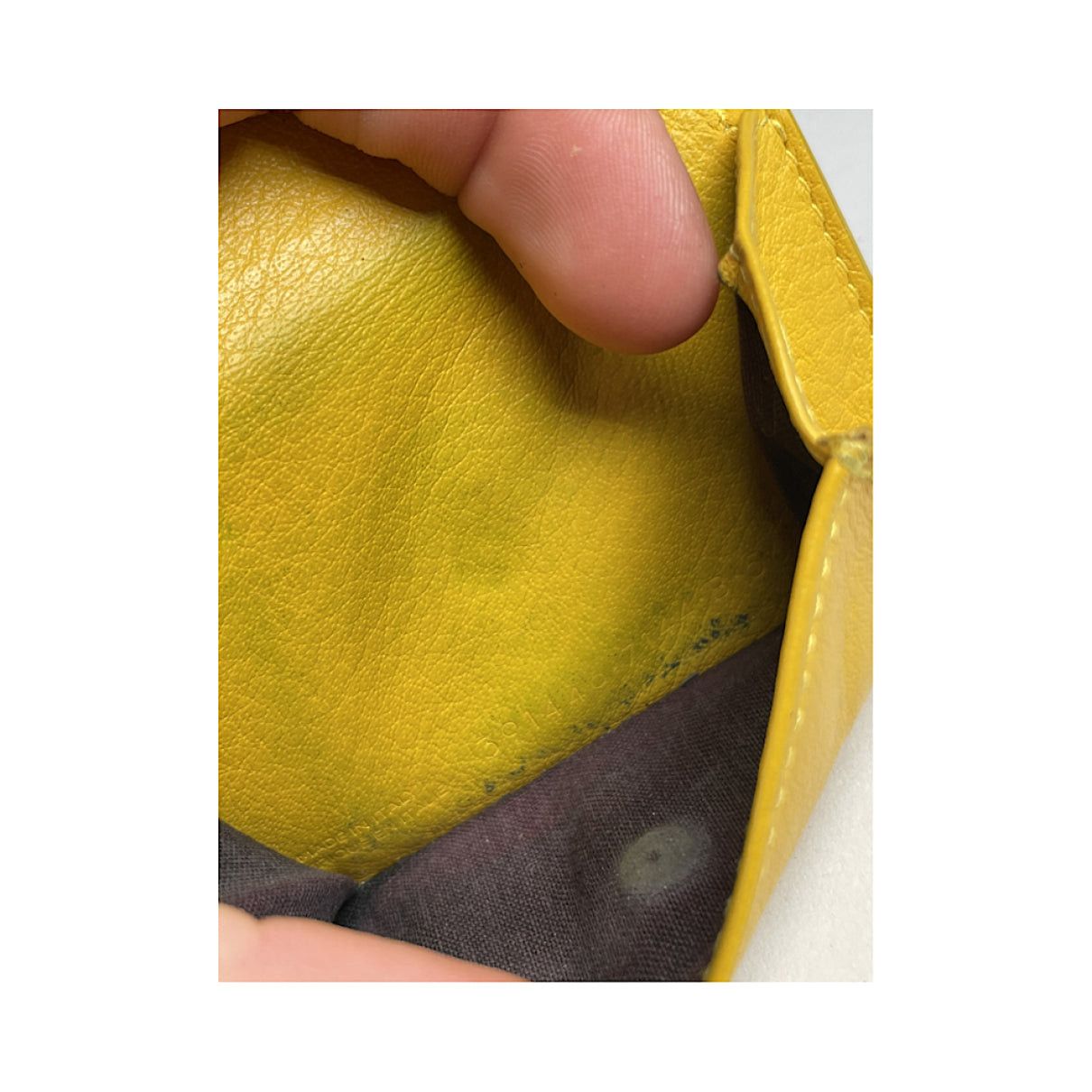 Balenciaga Yellow Leather Wallet Size ONE SIZE - 5 Thumbnail