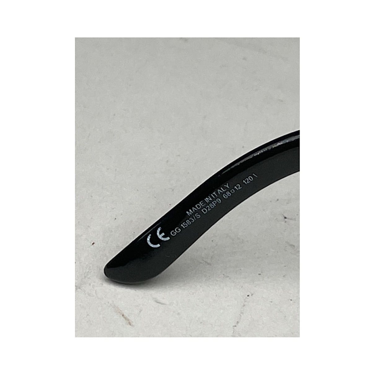 Gucci Black Plastic Sunglasses Size ONE SIZE - 5 Thumbnail