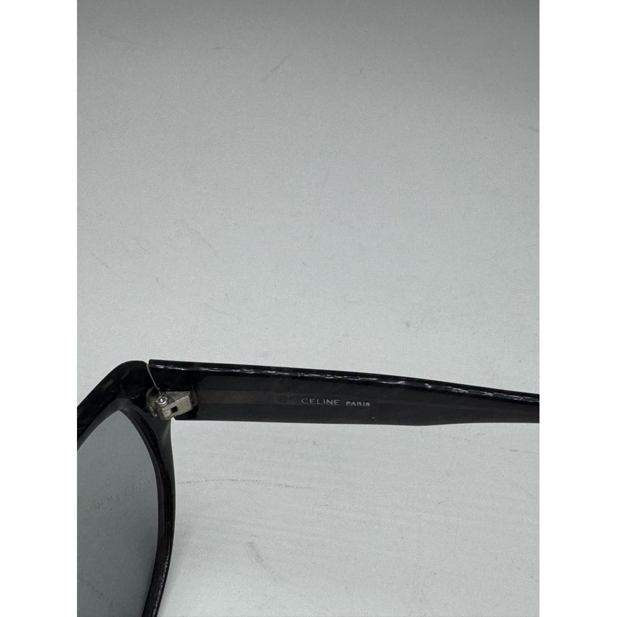 Celine Black Plastic Sunglasses Size ONE SIZE - 5 Thumbnail
