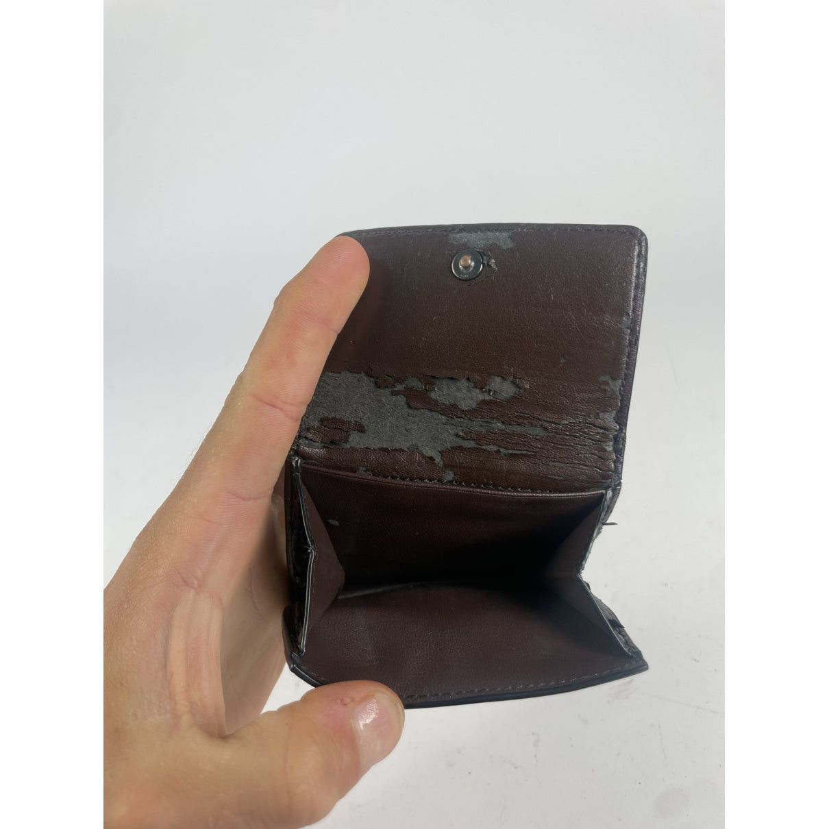 Coach Brown Leather Purse Size ONE SIZE - 4 Thumbnail