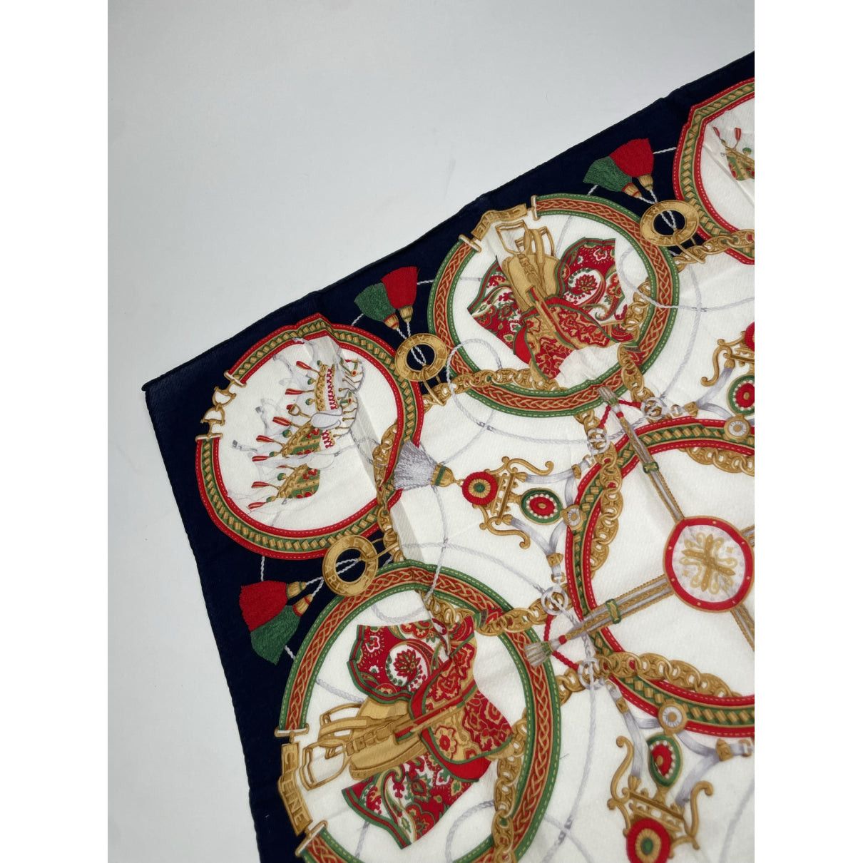 Celine Multicolour Silk Scarf Size ONE SIZE - 3 Thumbnail