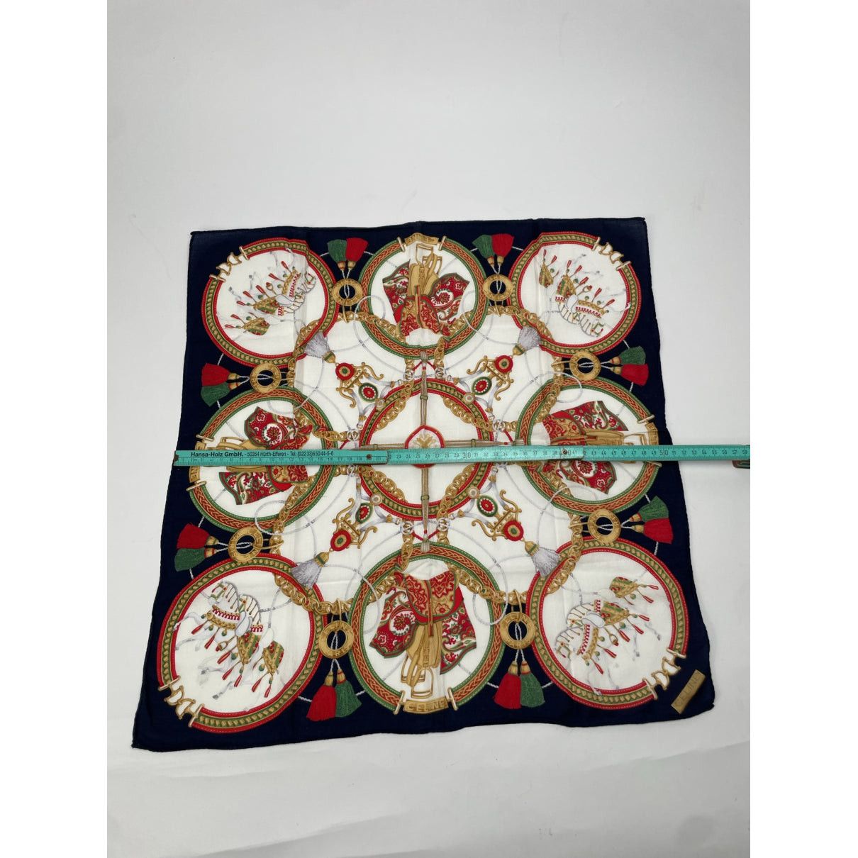 Celine Multicolour Silk Scarf Size ONE SIZE - 4 Thumbnail