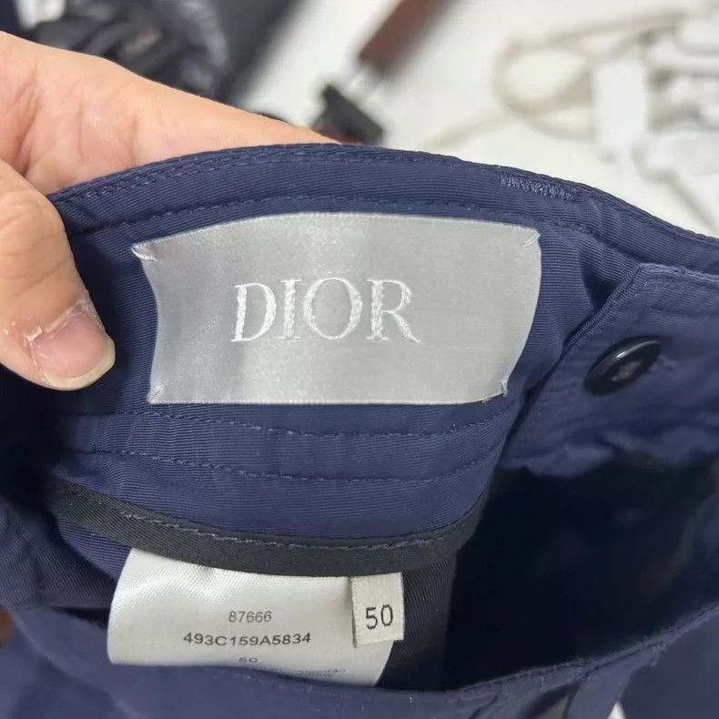 Dior Dior 24SS Blue Cargo Shorts with Zipper Pockets - dmc Size US 34 / EU 50 - 3 Thumbnail