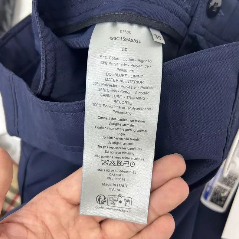 Dior Dior 24SS Blue Cargo Shorts with Zipper Pockets - dmc Size US 34 / EU 50 - 4 Thumbnail