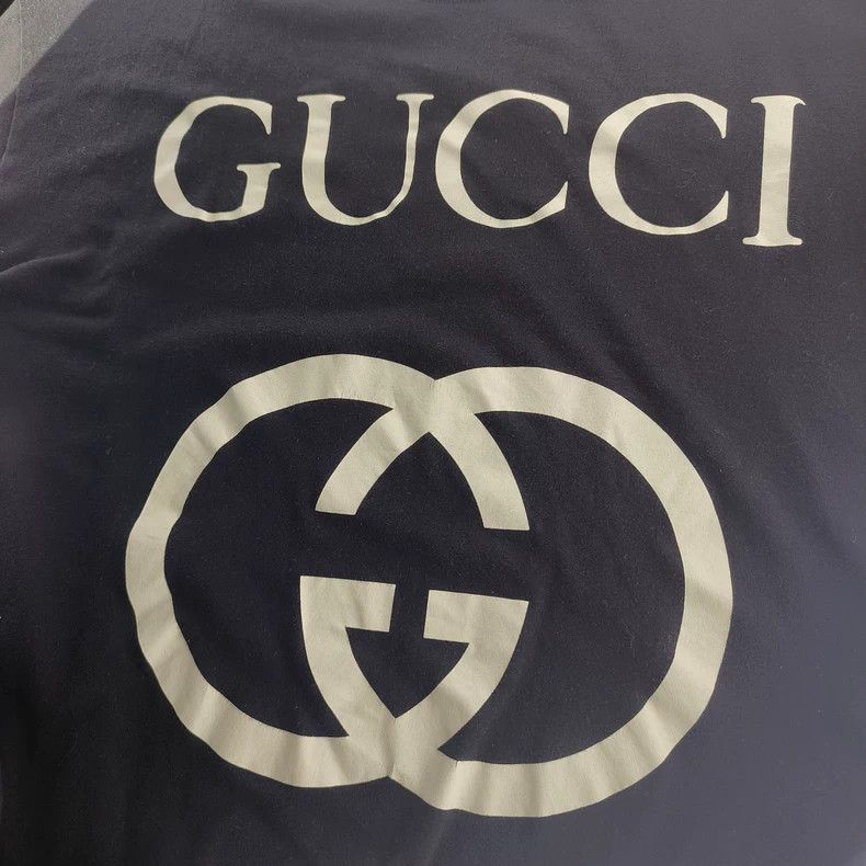 Gucci Gucci Black Round Neck Short Sleeve T-shirt - dmc Size US L / EU 52-54 / 3 - 4 Thumbnail
