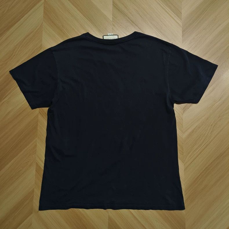 Gucci Gucci Black Round Neck Short Sleeve T-shirt - dmc Size US L / EU 52-54 / 3 - 2 Thumbnail